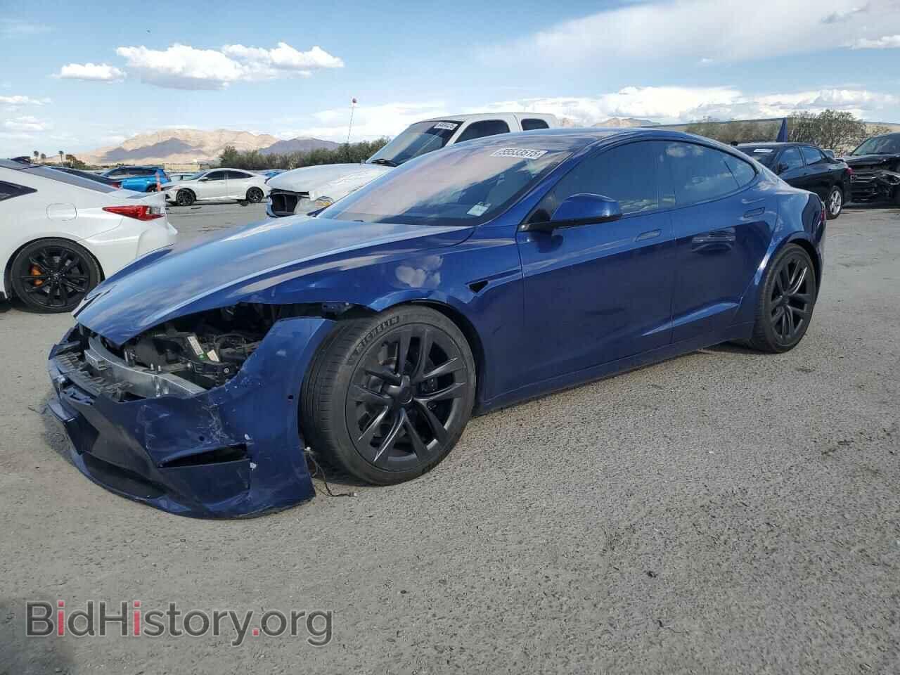 Photo 5YJSA1E52MF437103 - TESLA MODEL S 2021