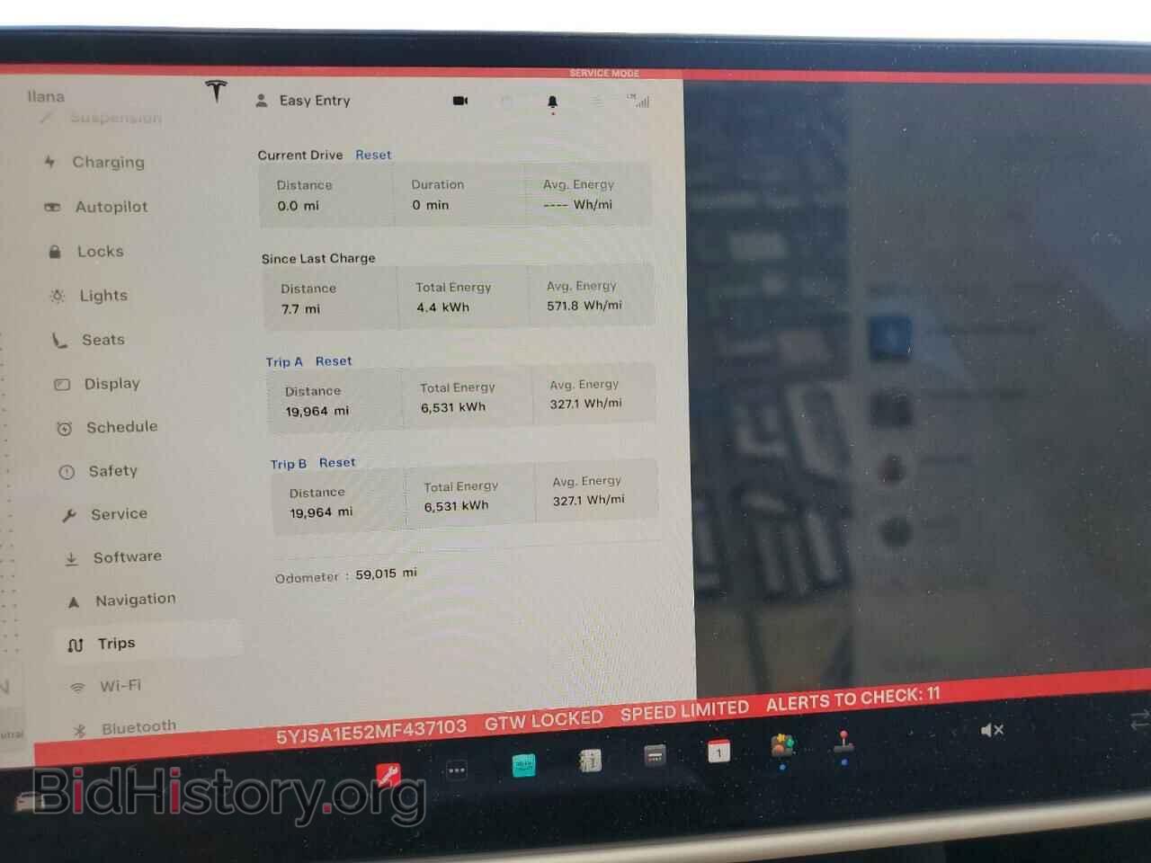 2021 TESLA MODEL S - VIN: 5YJSA1E52MF437103 - Photo 9