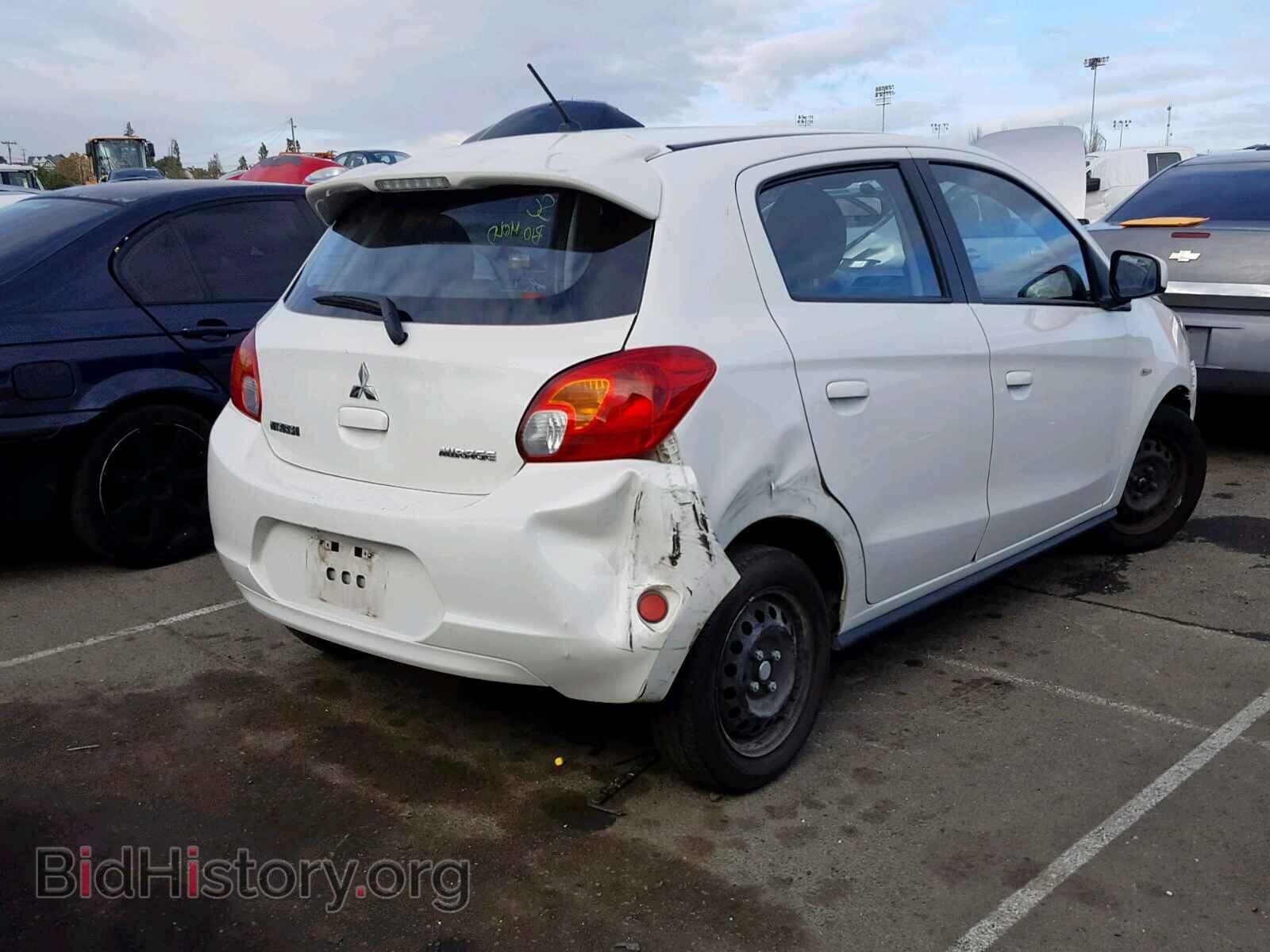 2015 MITSUBISHI MIRAGE - VIN: ML32A3HJ7FH040691 - Фото 4
