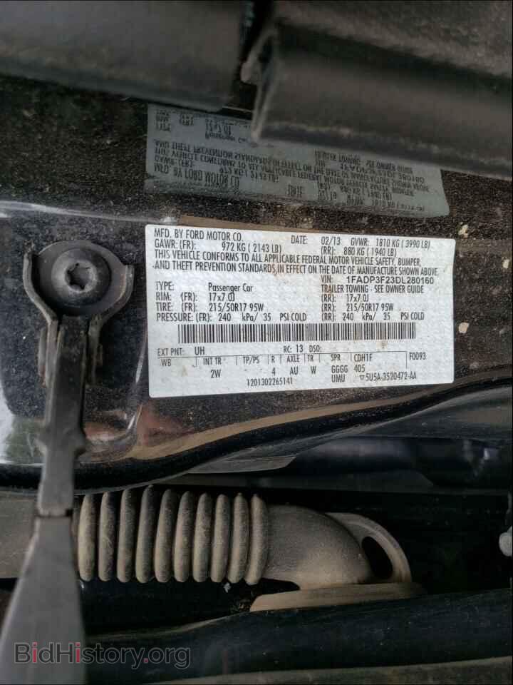 2013 FORD FOCUS - VIN: 1FADP3F23DL280160 - Photo 10