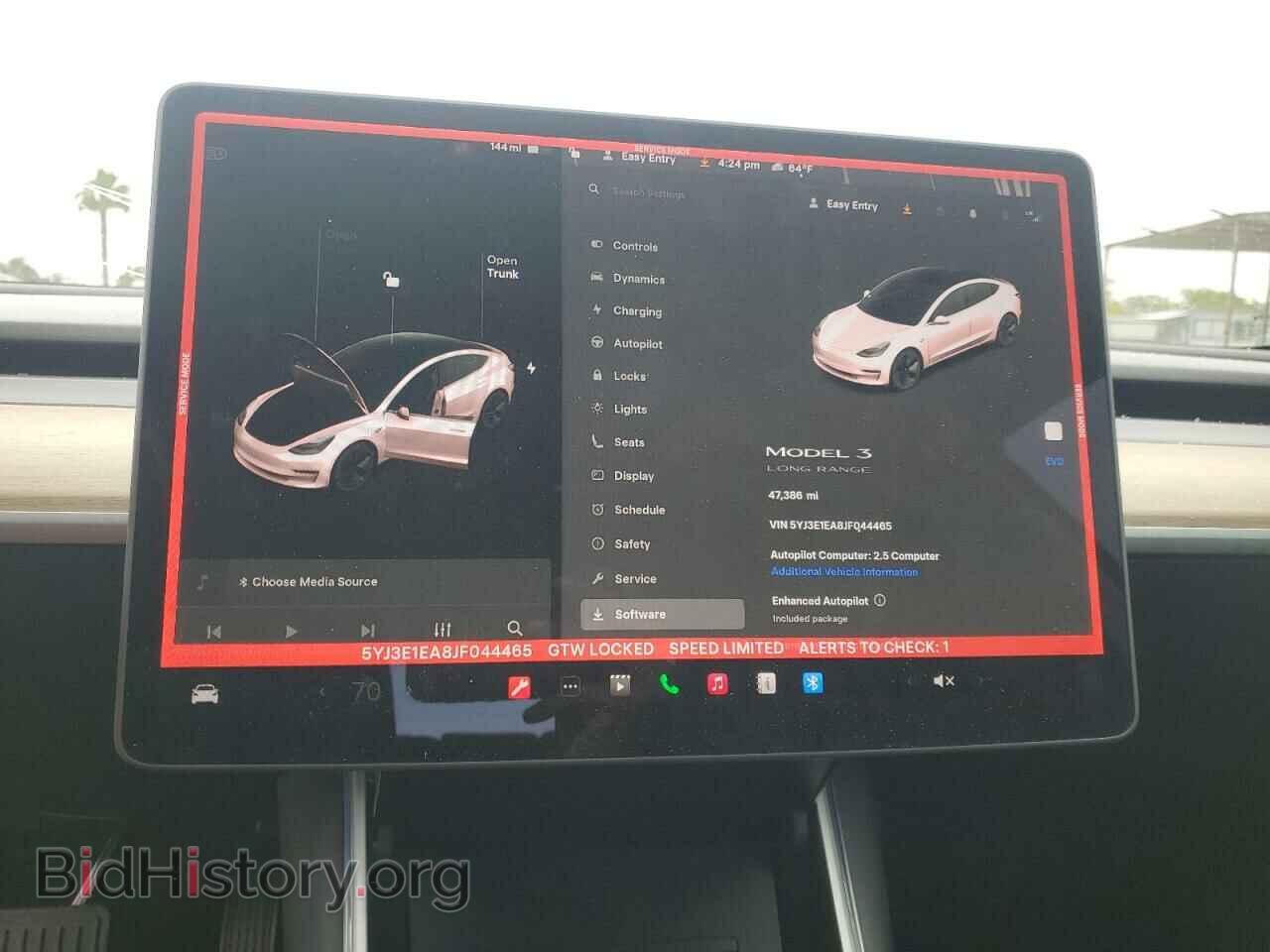 2018 TESLA MODEL 3 - VIN: 5YJ3E1EA8JF044465 - Фото 9