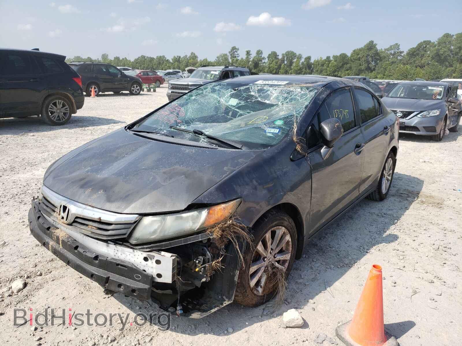 2012 HONDA CIVIC - VIN: 2HGFB2F89CH510555 - Фото 2