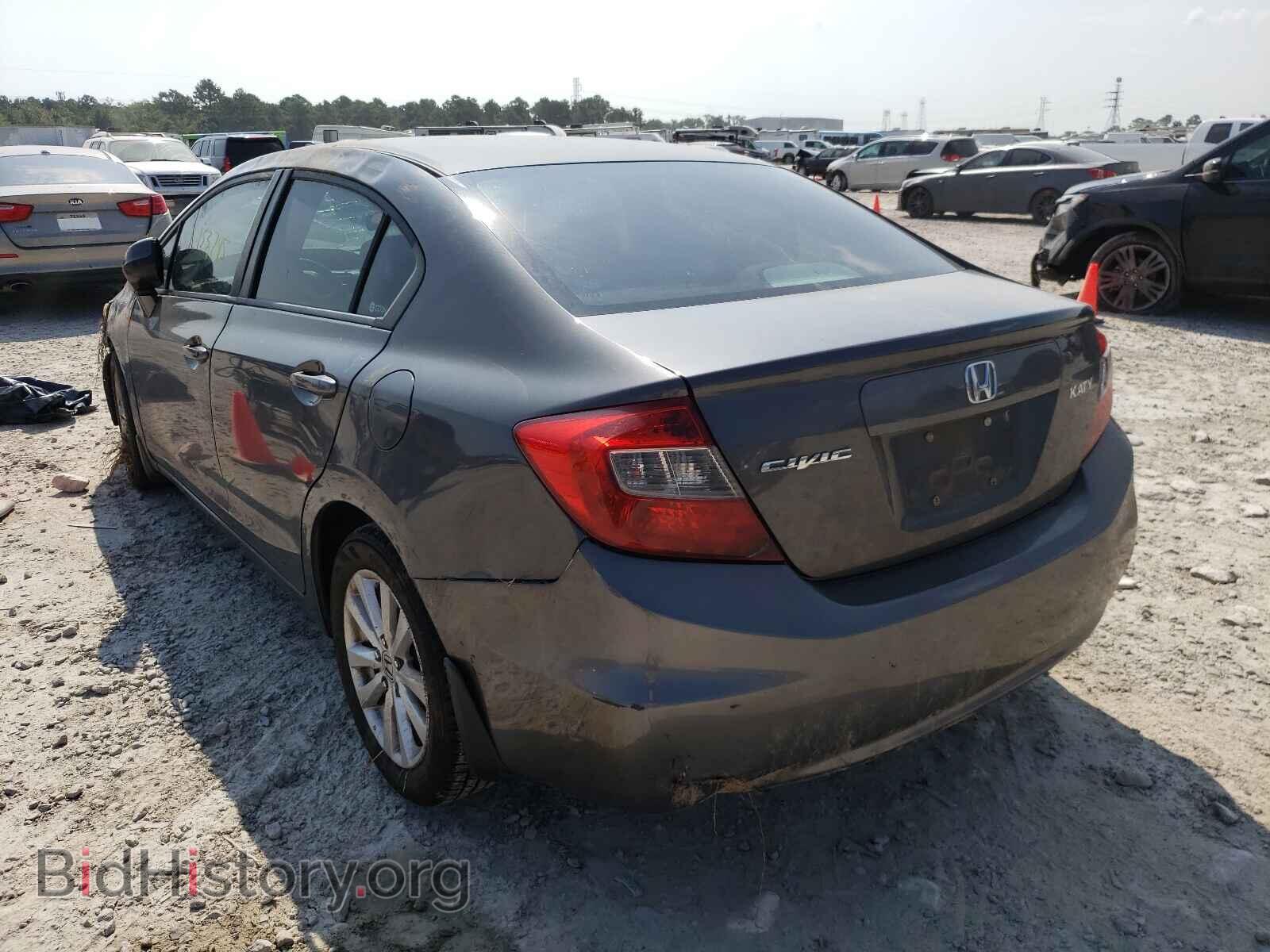 2012 HONDA CIVIC - VIN: 2HGFB2F89CH510555 - Фото 3