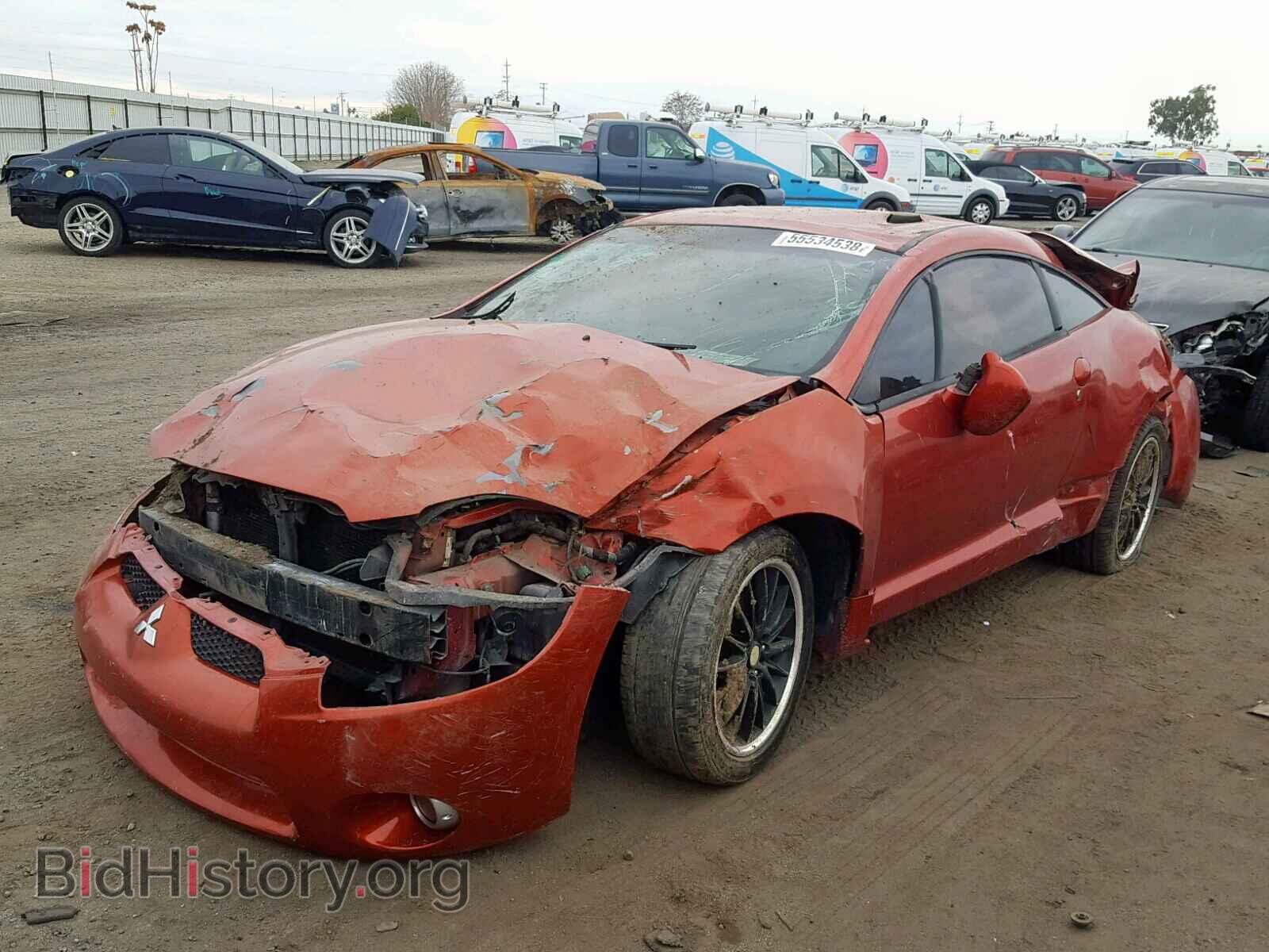 2007 MITSUBISHI ECLIPSE - VIN: 4A3AK24F07E012877 - Photo 2