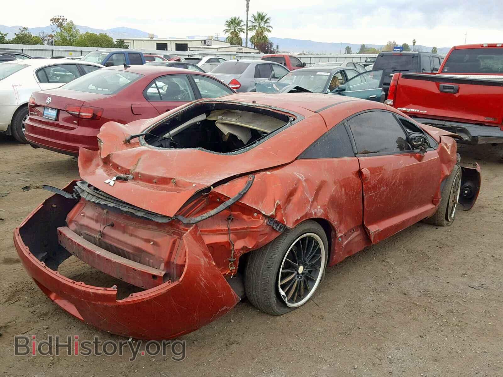2007 MITSUBISHI ECLIPSE - VIN: 4A3AK24F07E012877 - Photo 4