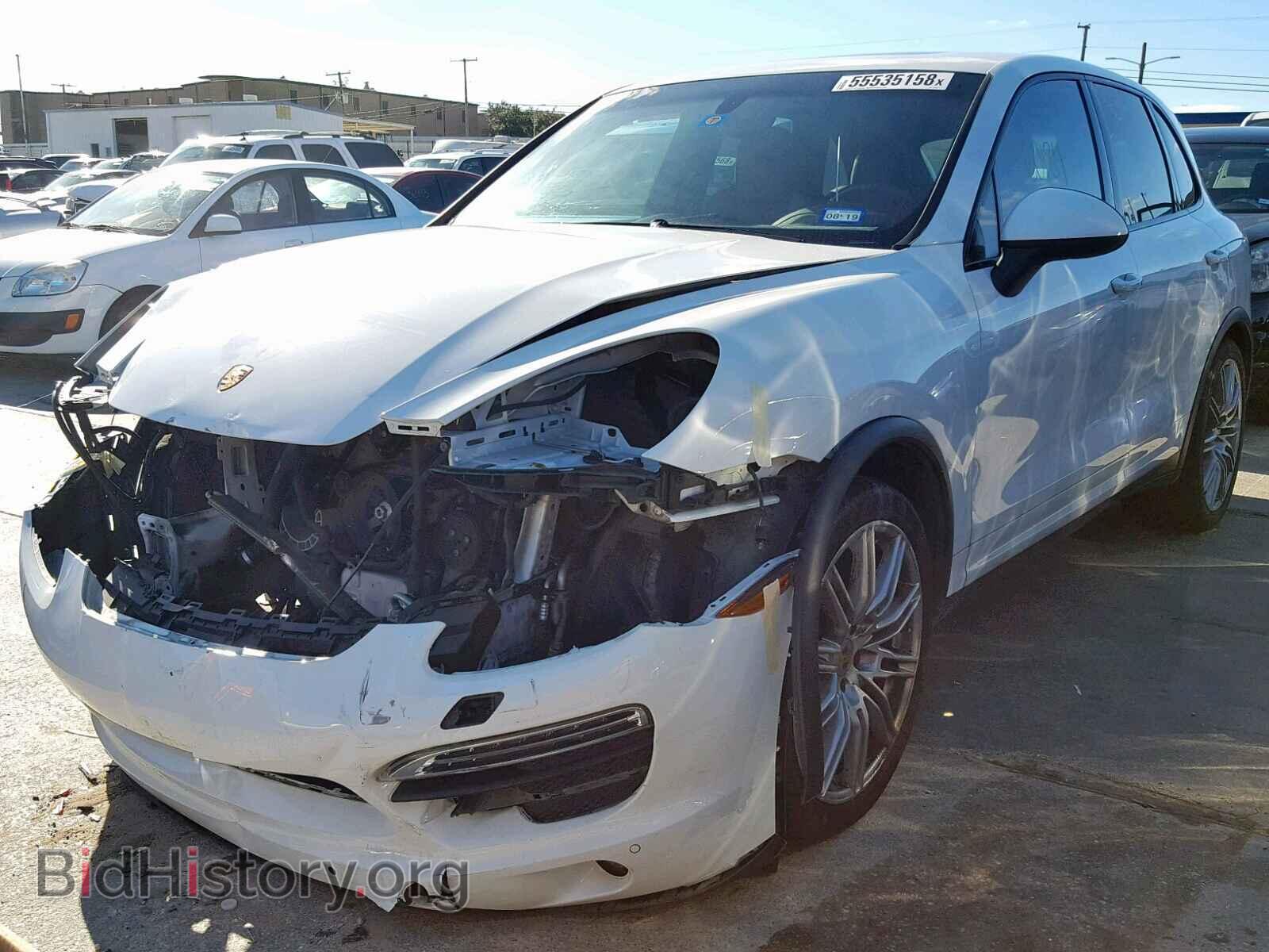 2014 PORSCHE CAYENNE S - VIN: WP1AB2A27ELA59268 - Фото 2