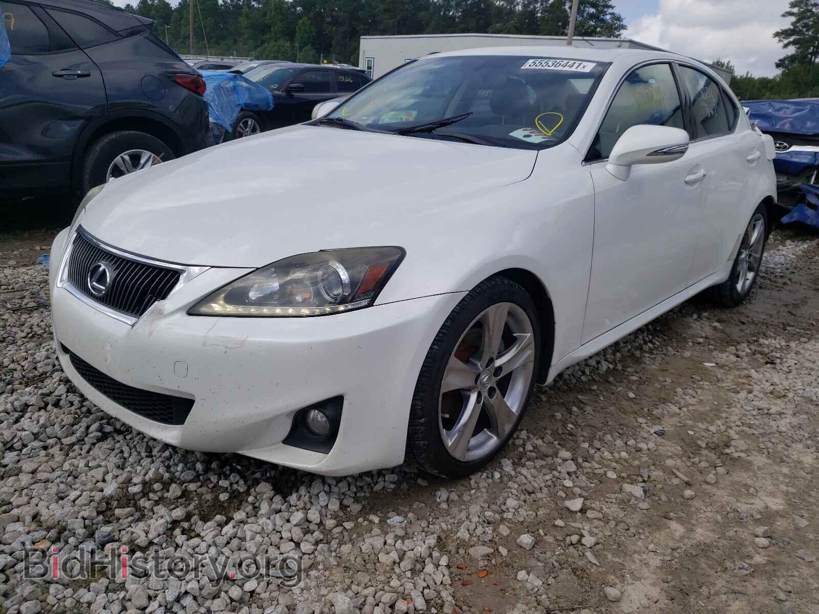 2011 LEXUS IS - VIN: JTHBF5C24B5132698 - Фото 2