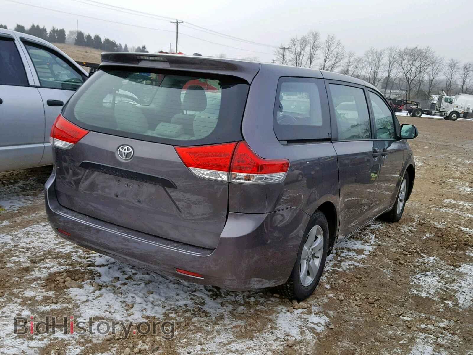 2012 TOYOTA SIENNA BAS - VIN: 5TDZK3DC9CS199137 - Фото 4