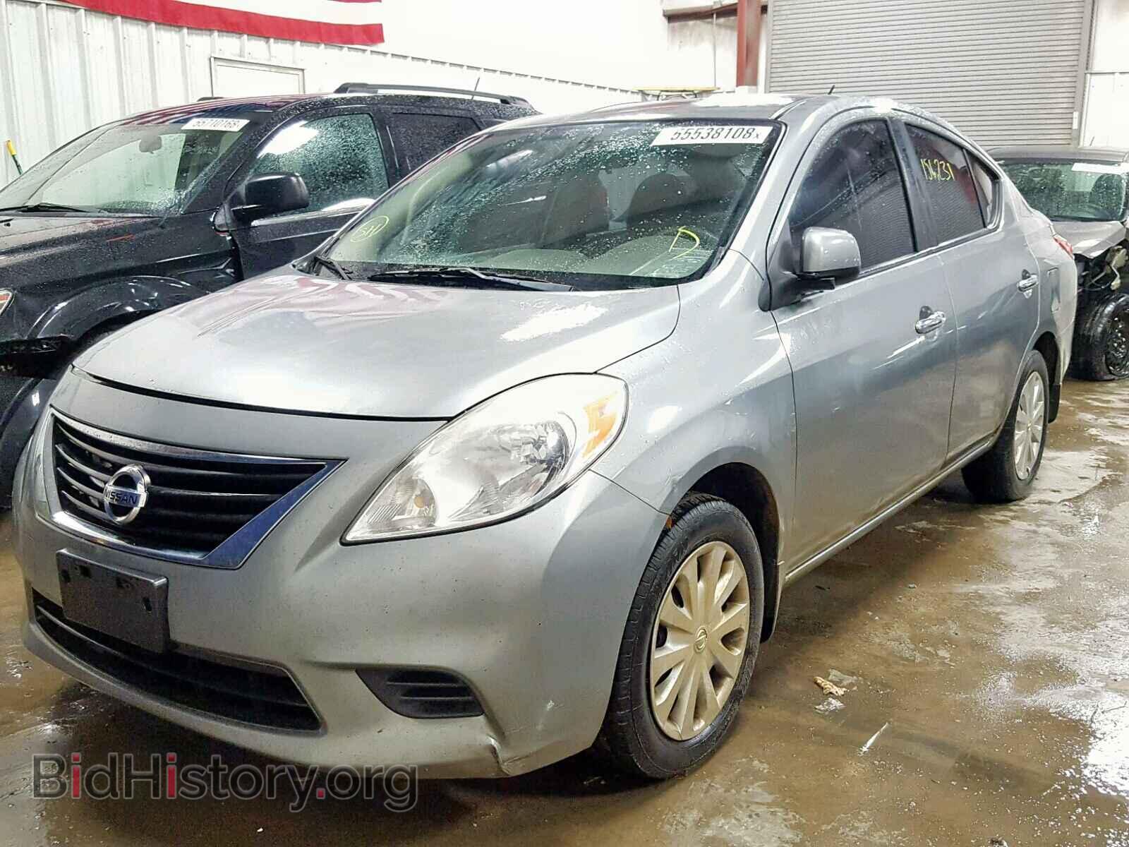 2012 NISSAN VERSA - VIN: 3N1CN7APXCL841031 - Фото 2