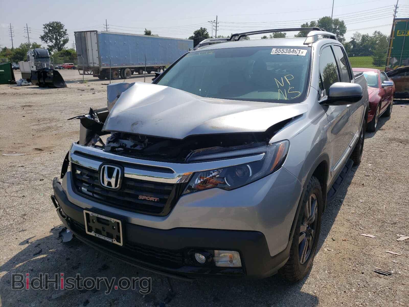 2019 HONDA RIDGELINE - VIN: 5FPYK3F16KB049262 - Фото 2