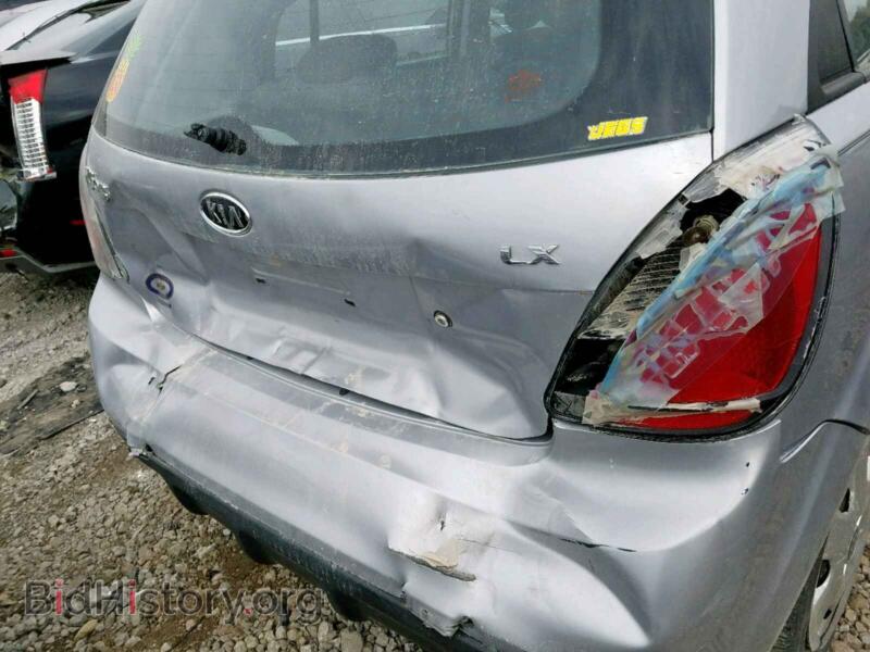 2011 Kia RIO BASE (VIN KNADH5A33B6769086) — photo 9 of 10