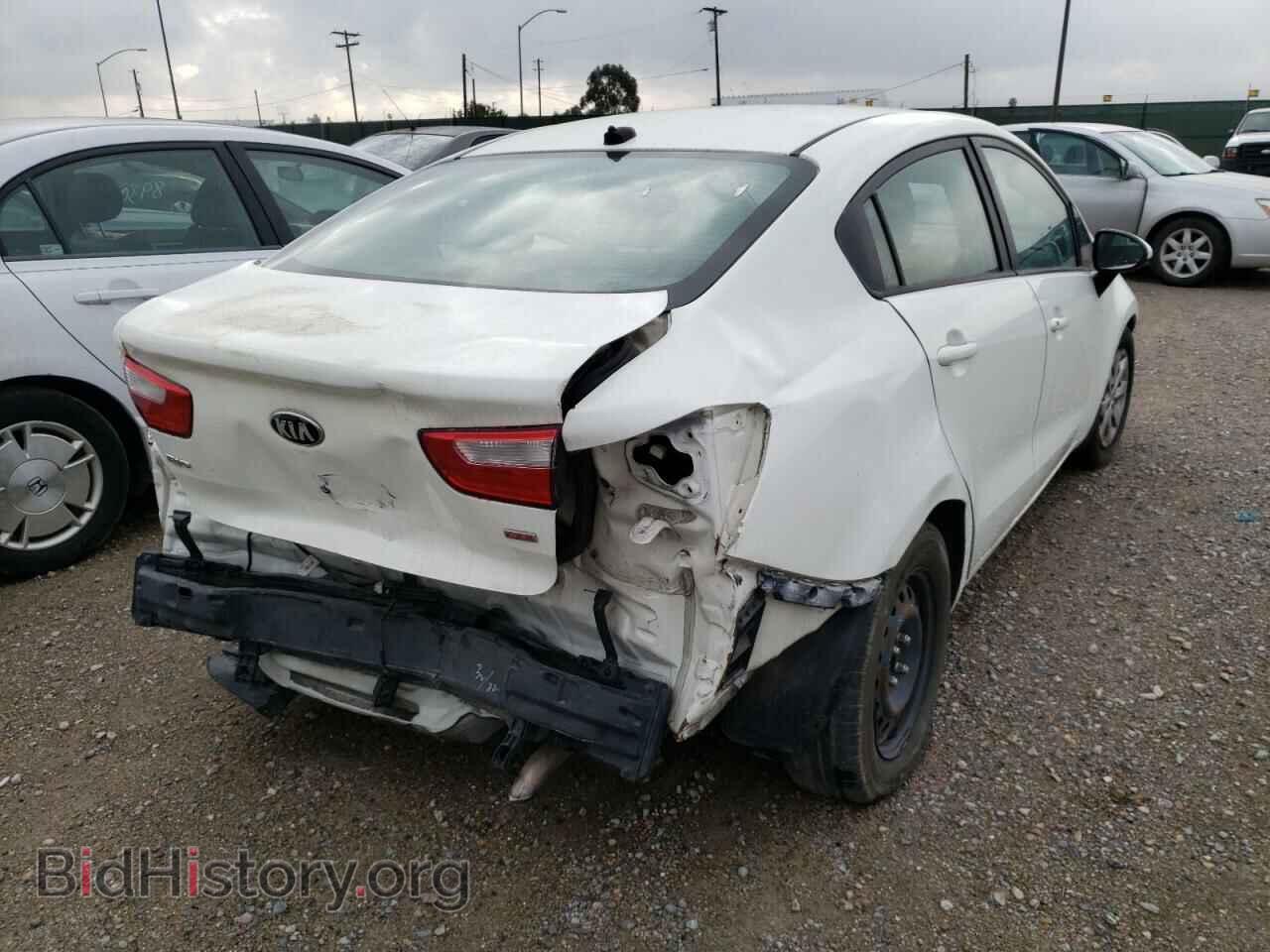 2014 KIA RIO - VIN: KNADM4A37E6368389 - Фото 4