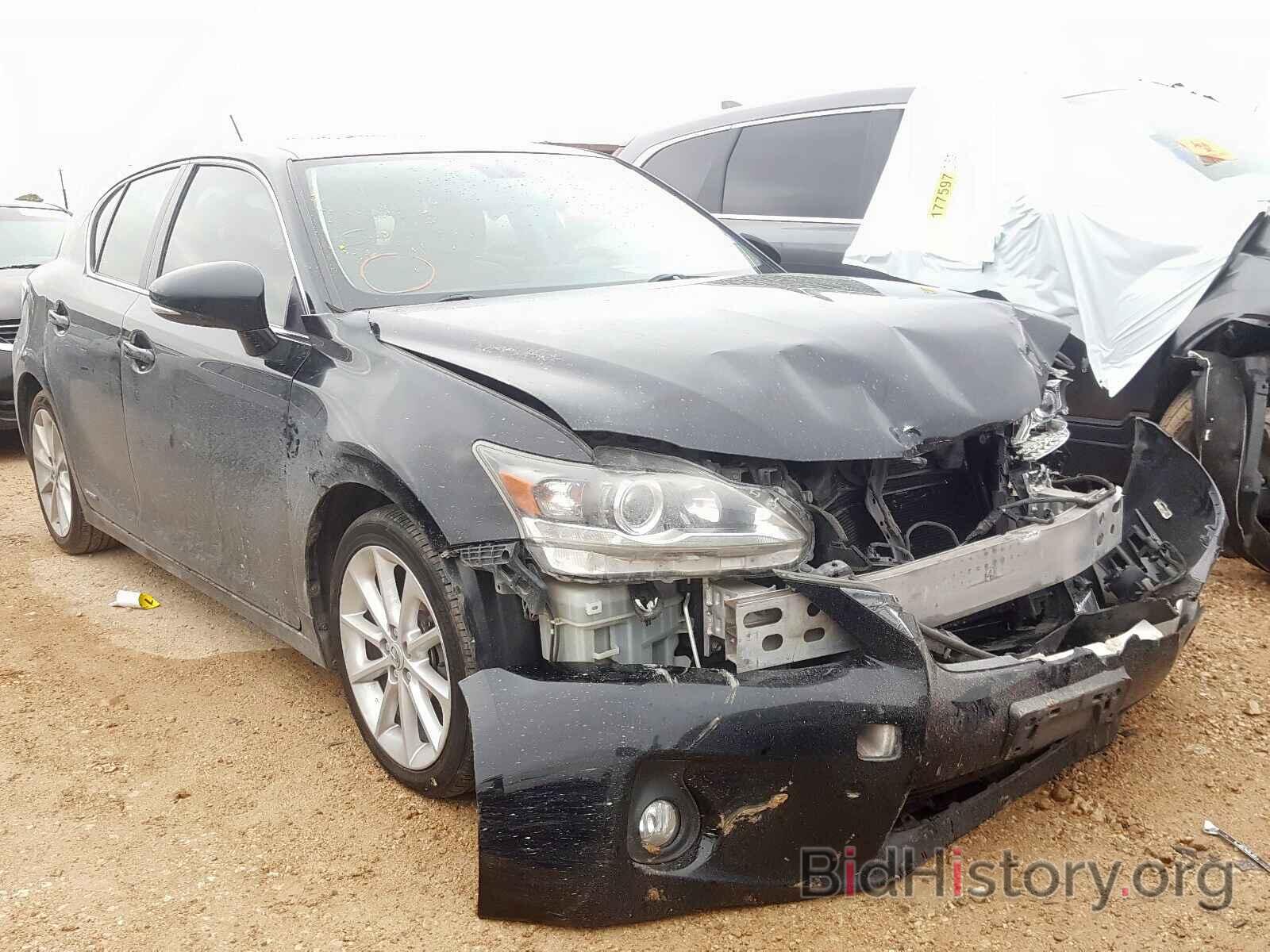 Photo JTHKD5BH8C2107415 - LEXUS CT 200 2012