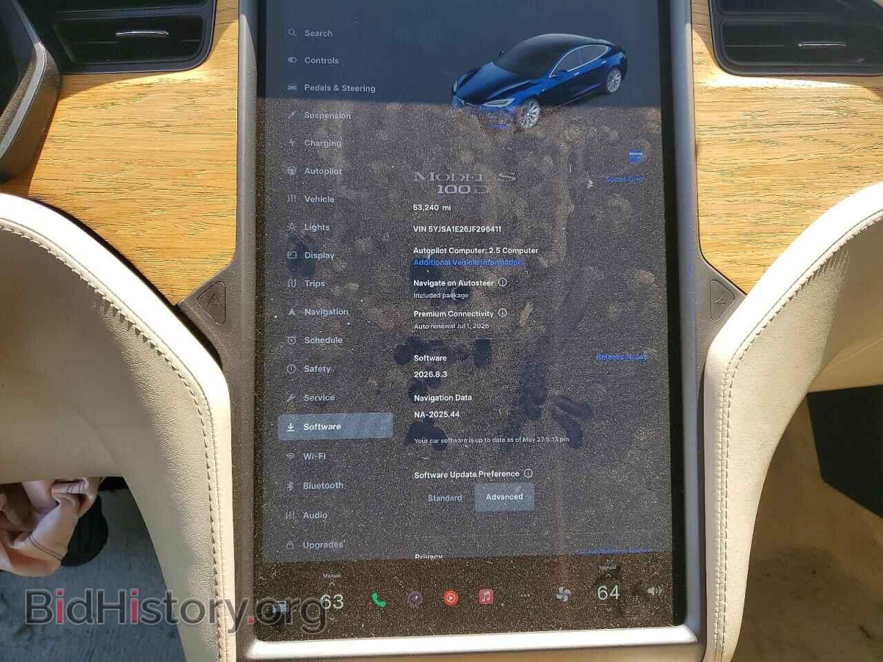 2018 TESLA MODEL S - VIN: 5YJSA1E26JF296411 - Фото 9