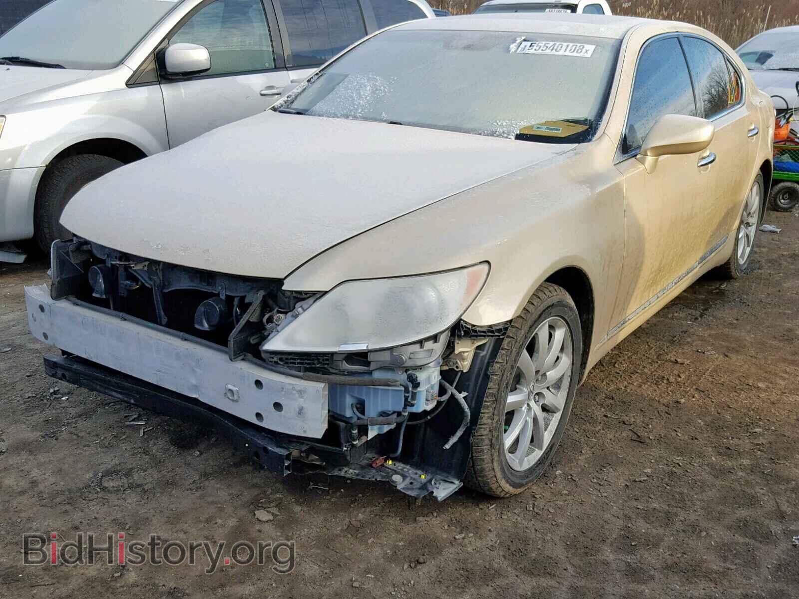 2008 LEXUS LS460 - VIN: JTHBL46F385052870 - Фото 2