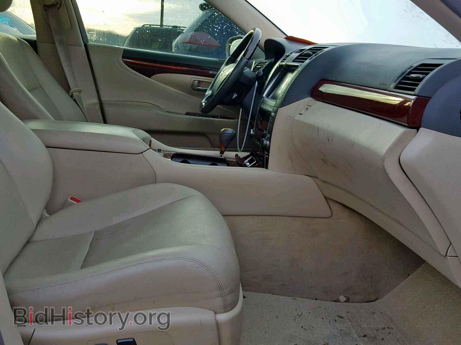 2008 LEXUS LS460 - VIN: JTHBL46F385052870 - Фото 5