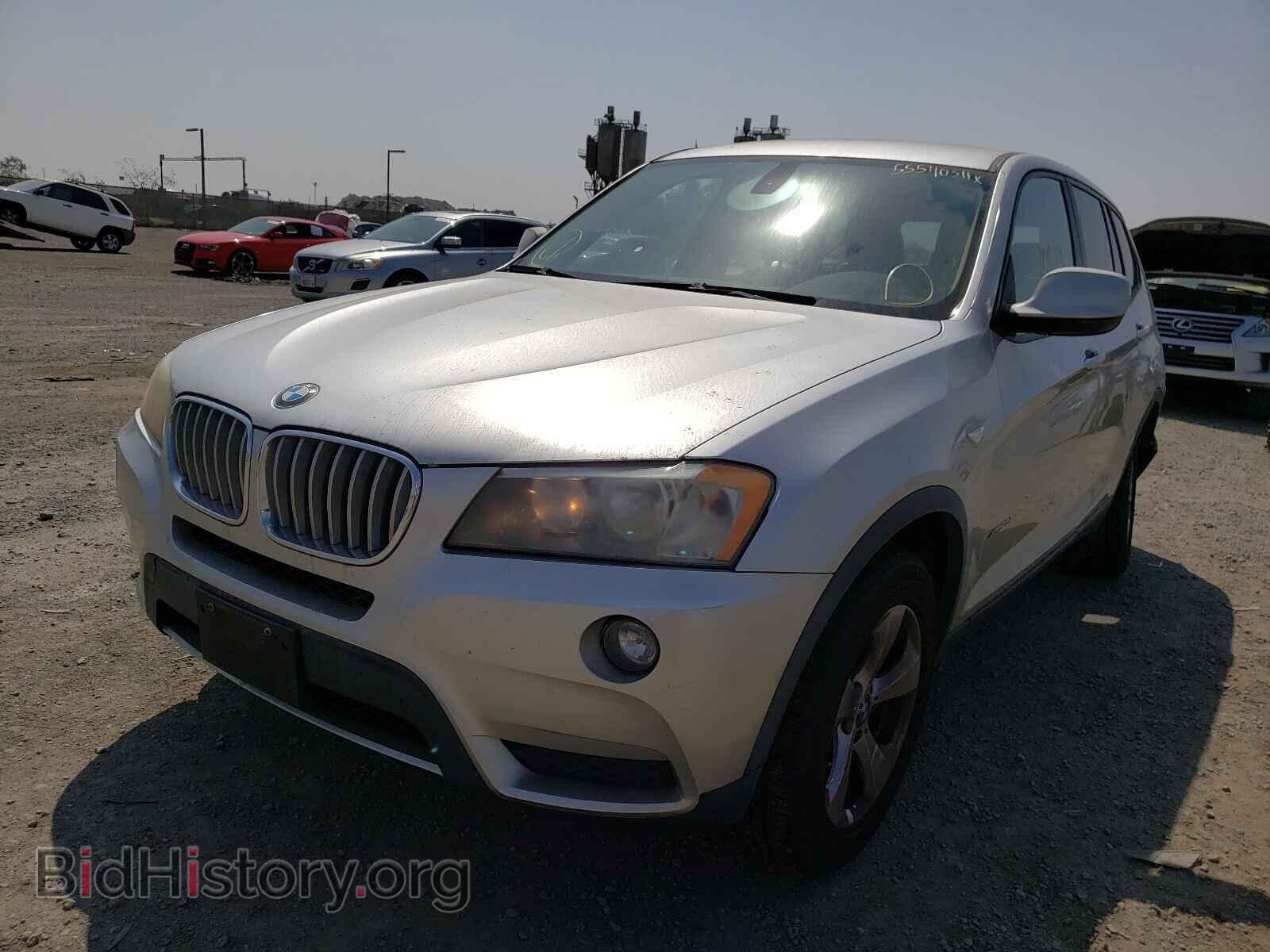 2011 BMW X3 - VIN: 5UXWX5C54BL701778 - Фото 2