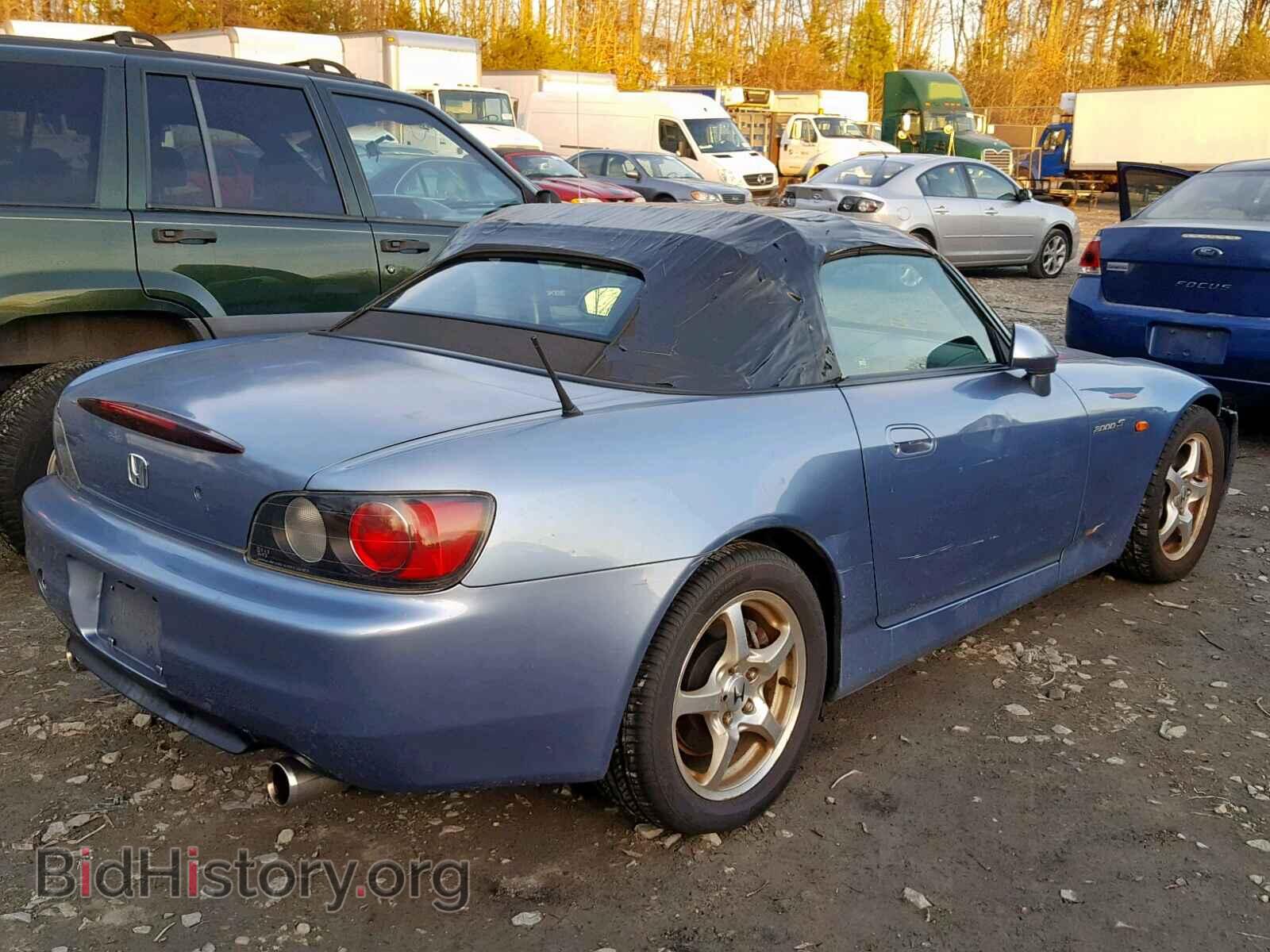 2002 HONDA S2000 - VIN: JHMAP11412T010012 - Фото 4