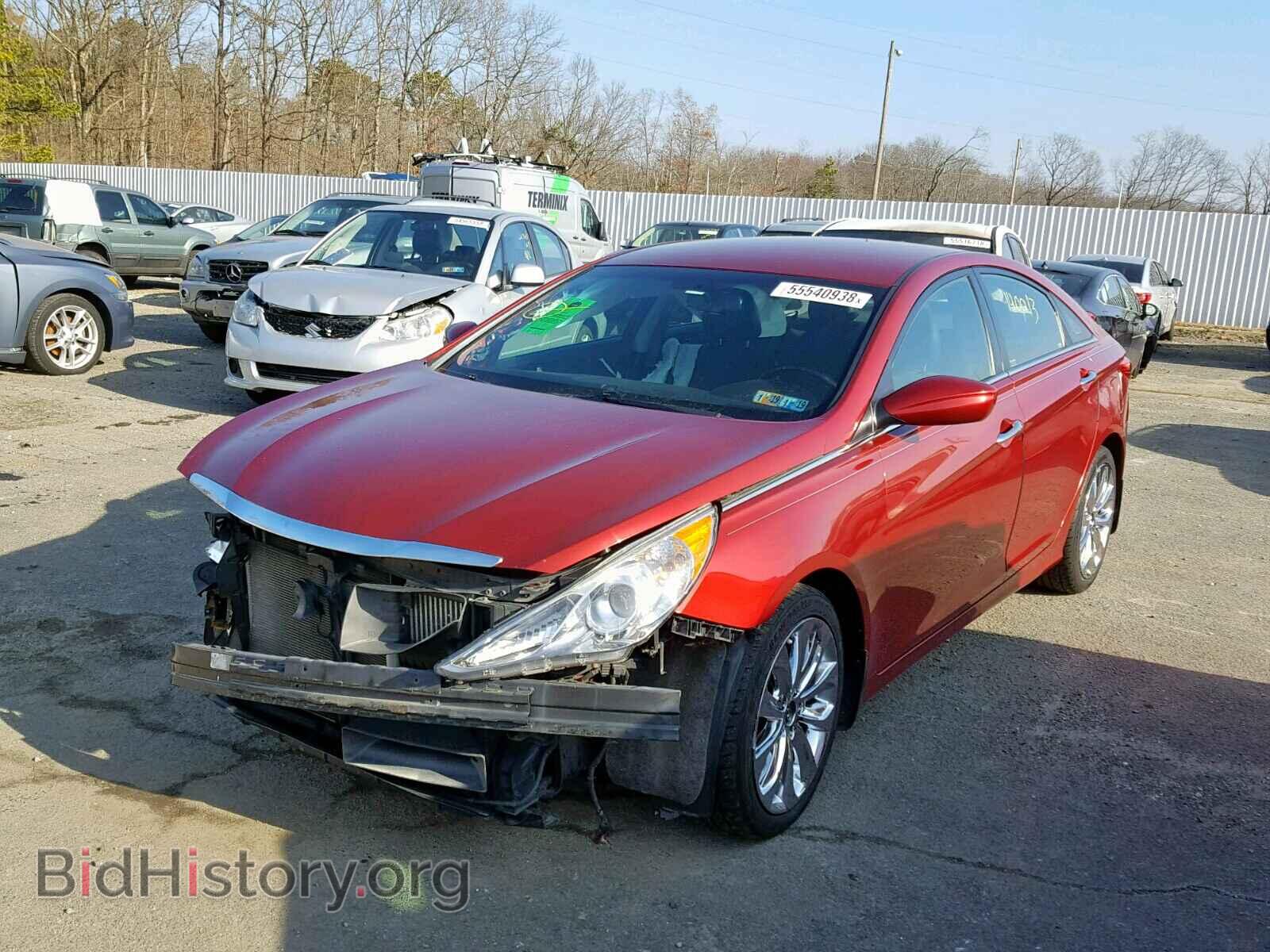 2012 HYUNDAI SONATA - VIN: 5NPEC4AB7CH431785 - Фото 2