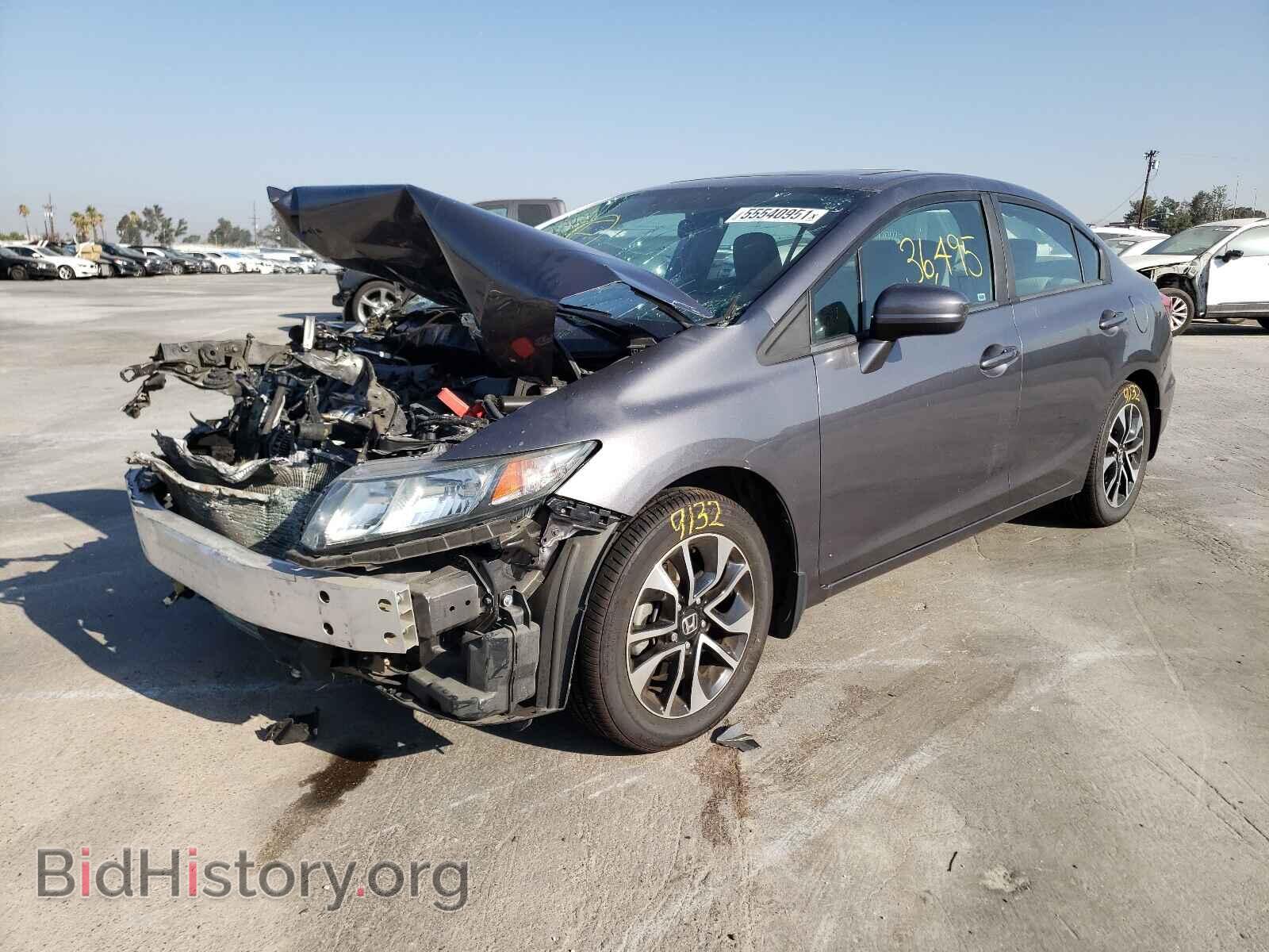 2015 HONDA CIVIC - VIN: 19XFB2F89FE210383 - Фото 2