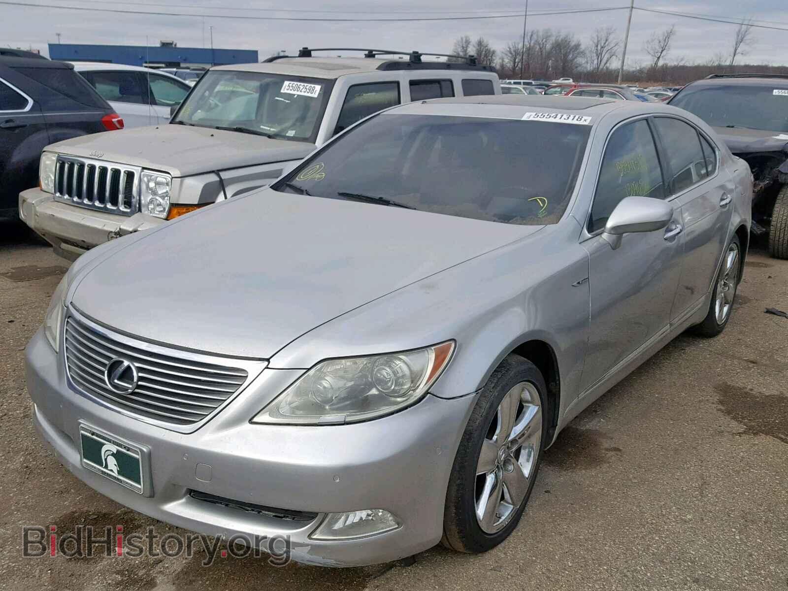 2007 LEXUS LS460 - VIN: JTHBL46F975000982 - Фото 2