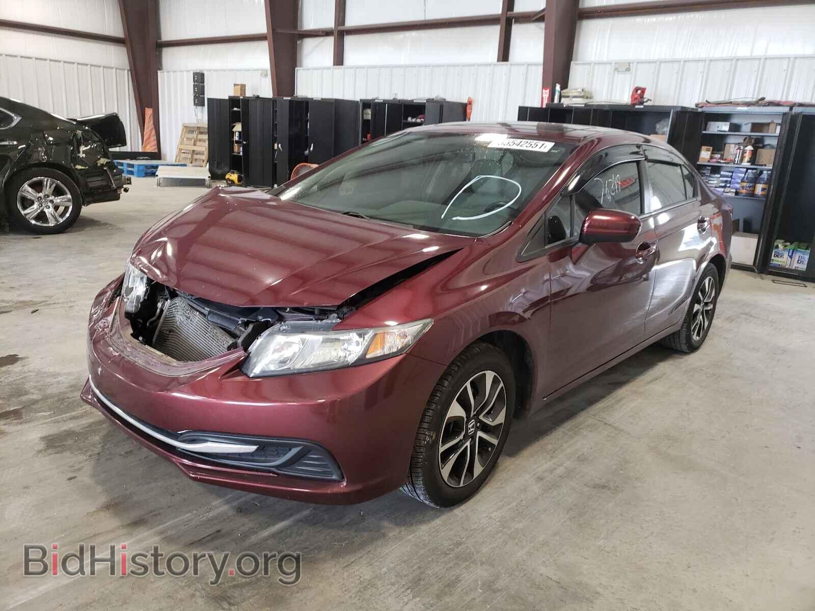 2015 HONDA CIVIC - VIN: 2HGFB2F80FH555288 - Фото 2