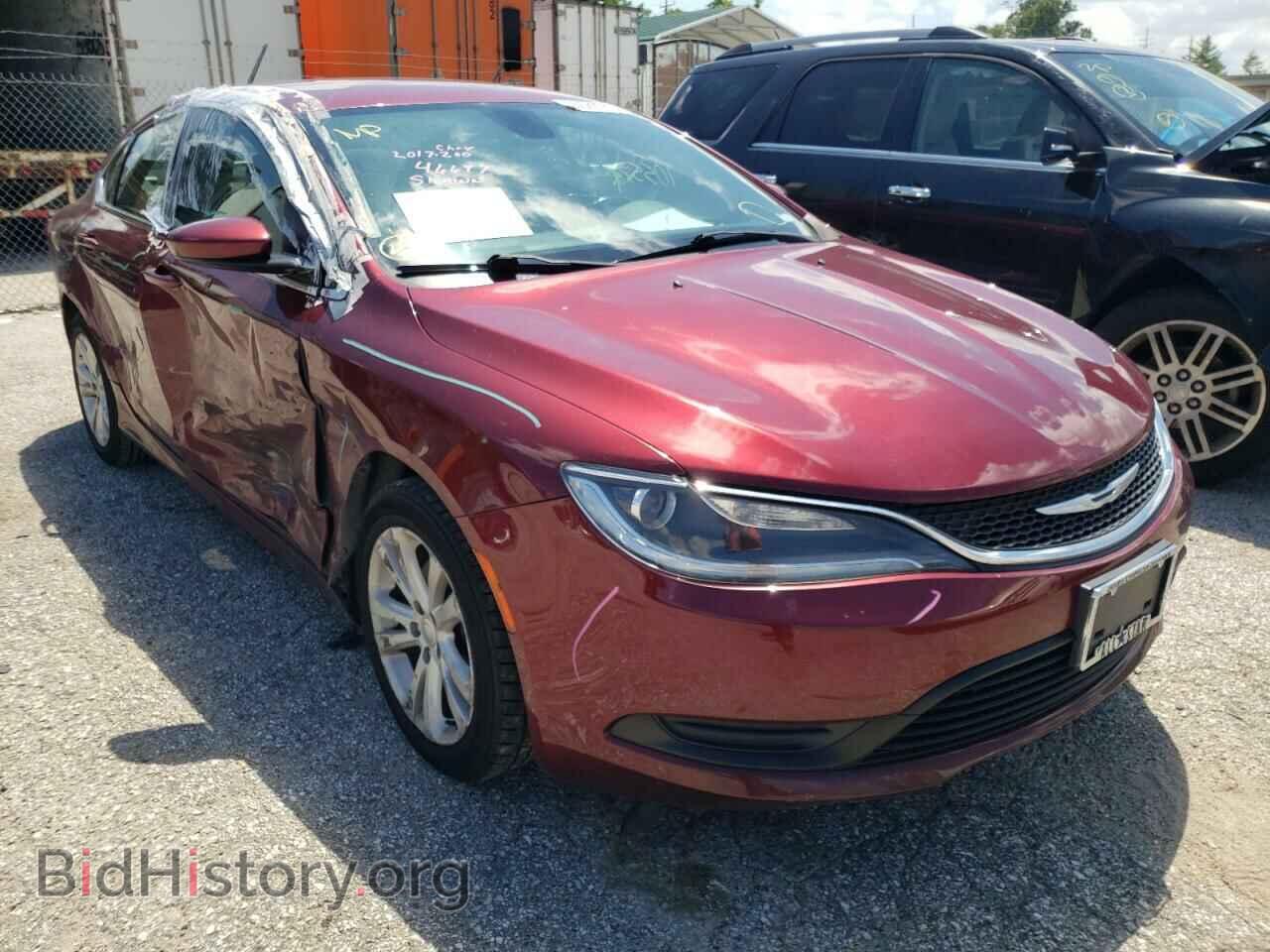 Фотография 1C3CCCFB7HN509715 - CHRYSLER 200 2017