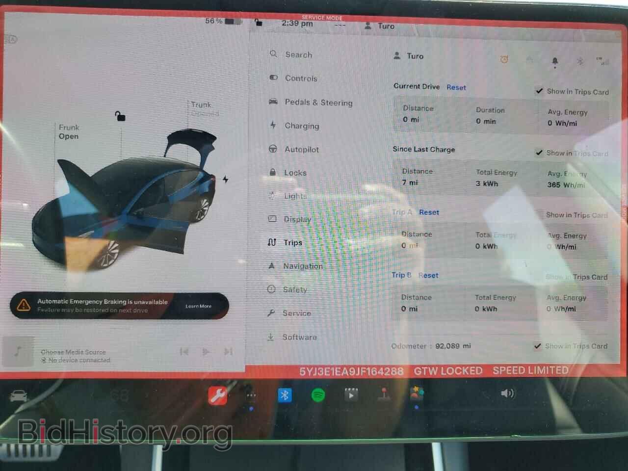 2018 TESLA MODEL 3 - VIN: 5YJ3E1EA9JF164288 - Фото 9