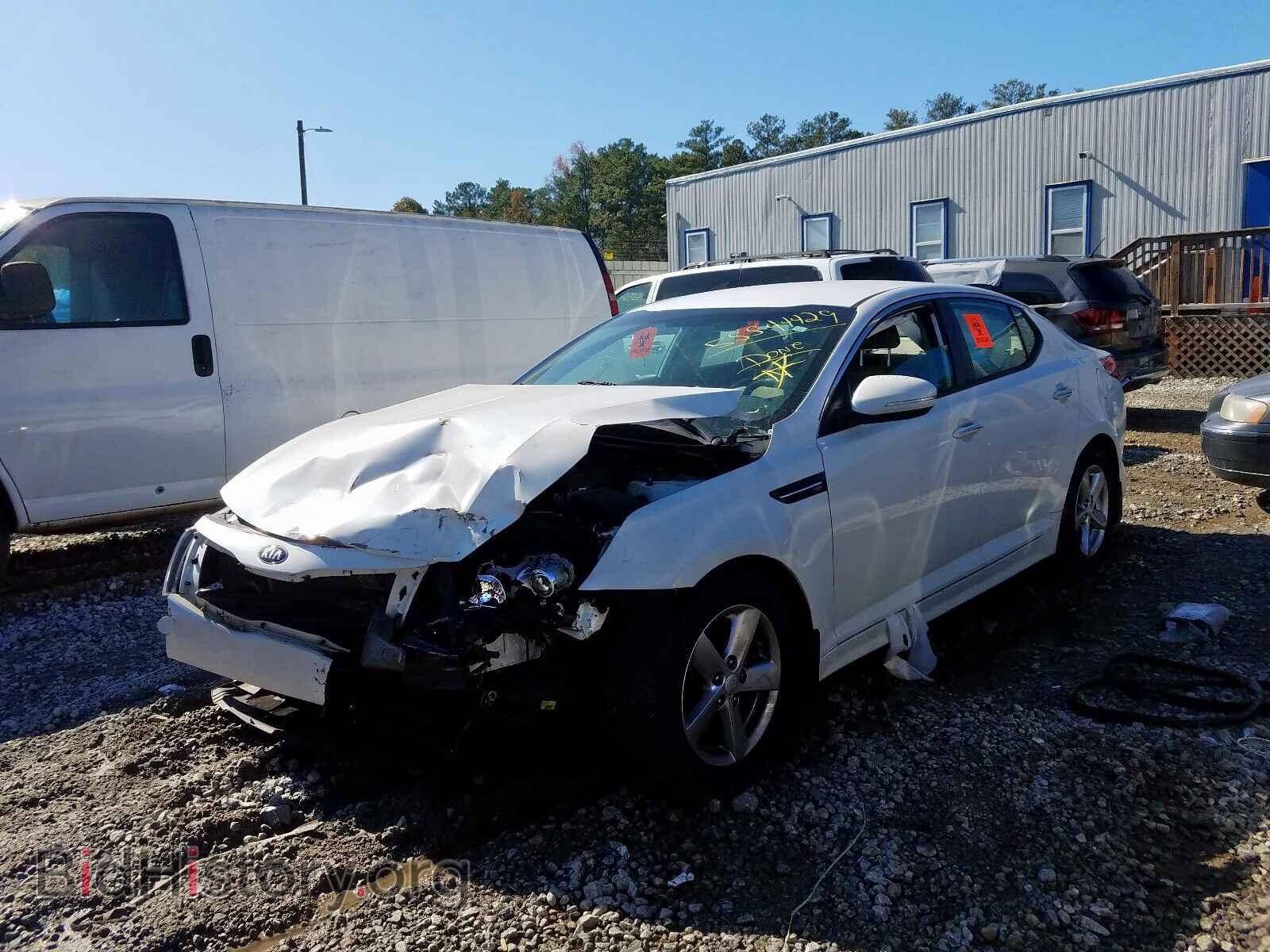 2015 KIA OPTIMA LX - VIN: KNAGM4A72F5626440 - Photo 2