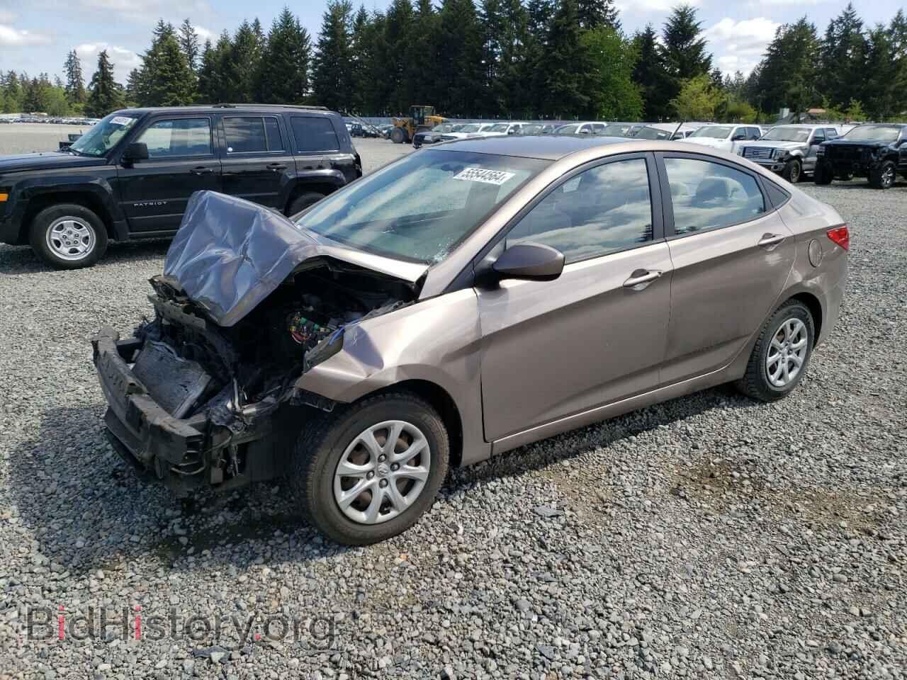 Photo KMHCT4AE4DU366558 - HYUNDAI ACCENT 2013