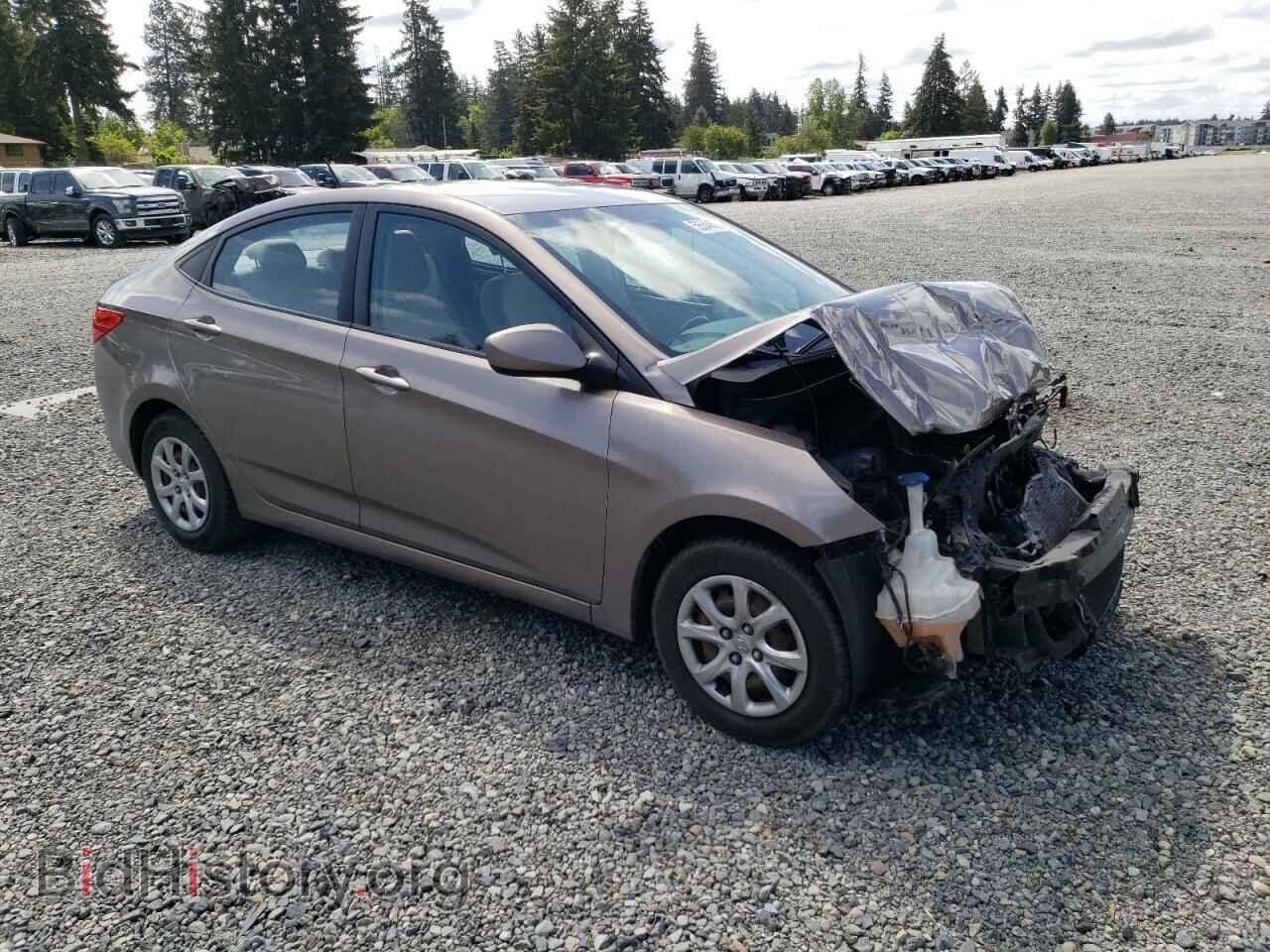 2013 HYUNDAI ACCENT - VIN: KMHCT4AE4DU366558 - Фото 4