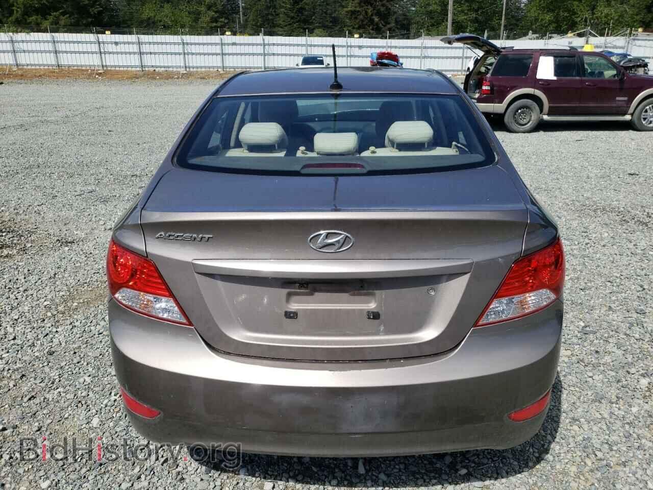 2013 HYUNDAI ACCENT - VIN: KMHCT4AE4DU366558 - Фото 6