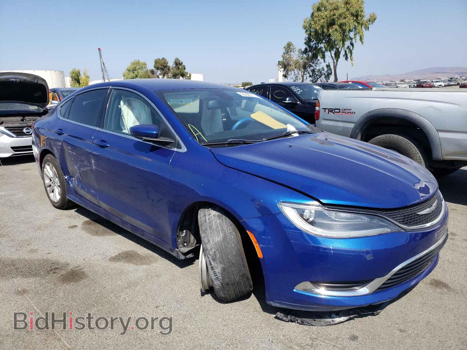 Фотография 1C3CCCABXFN612793 - CHRYSLER 200 2015