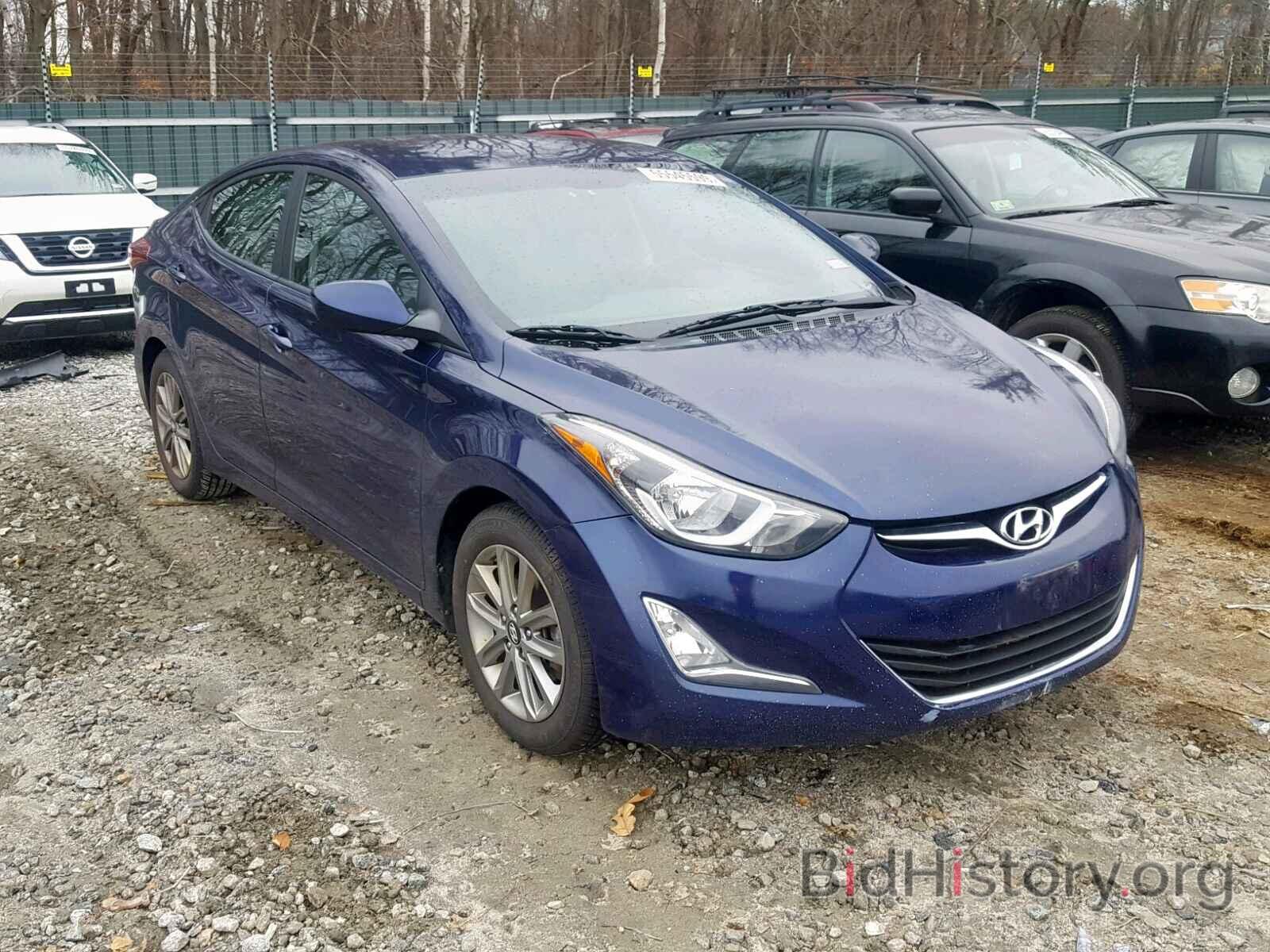 Photo 5NPDH4AEXEH459767 - HYUNDAI ELANTRA 2014