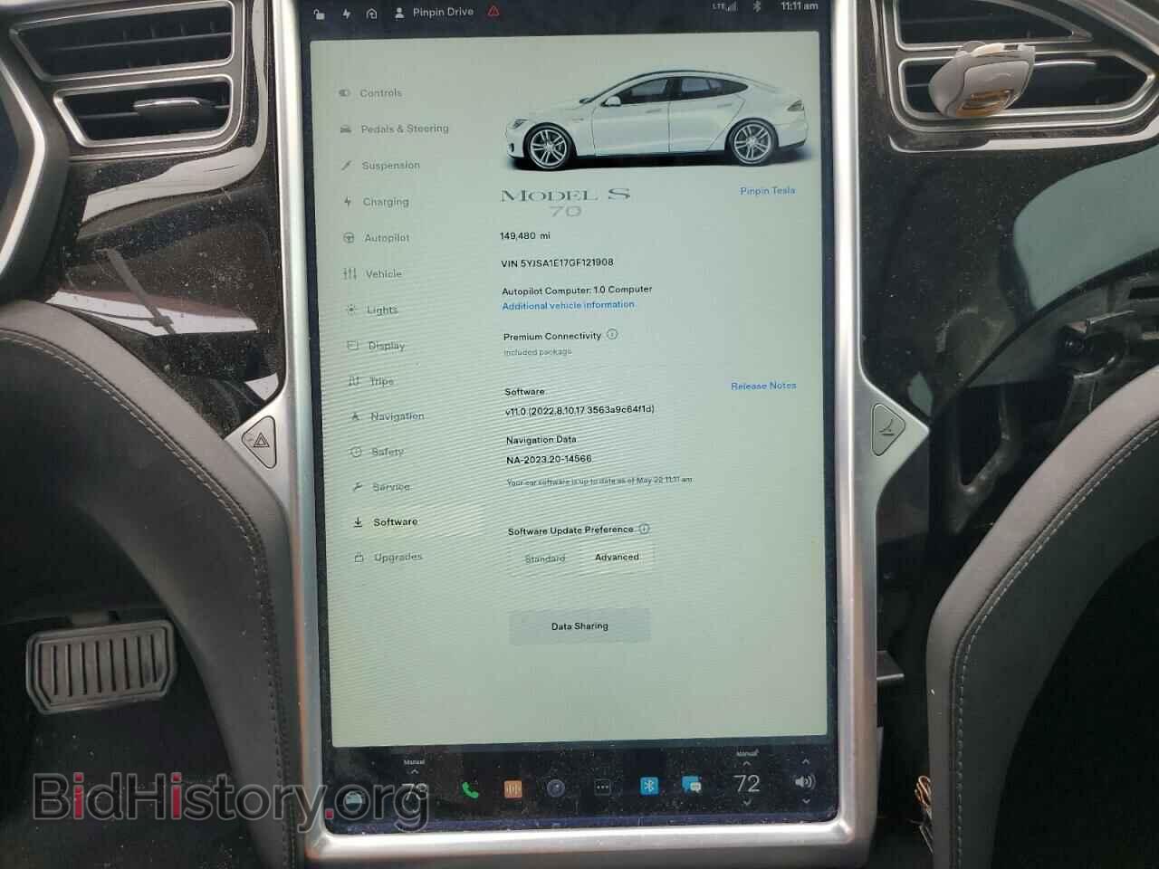2016 TESLA MODEL S - VIN: 5YJSA1E17GF121908 - Фото 9
