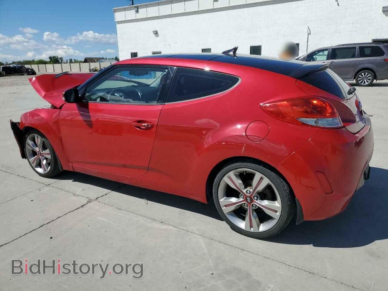 2012 HYUNDAI VELOSTER - VIN: KMHTC6AD2CU060959 - Фото 2