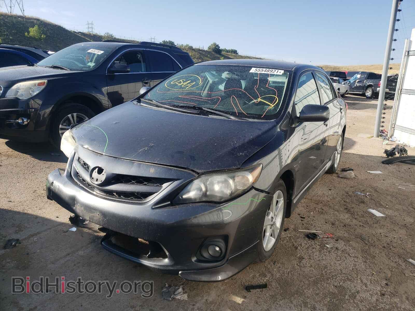 2011 TOYOTA COROLLA - VIN: 2T1BU4EE6BC632275 - Фото 2