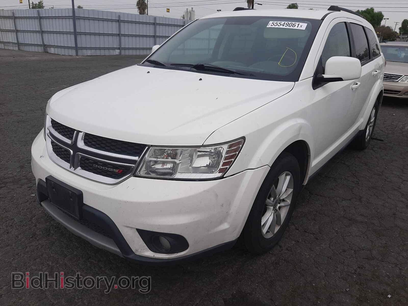2014 DODGE JOURNEY - VIN: 3C4PDCBG7ET211043 - Фото 2