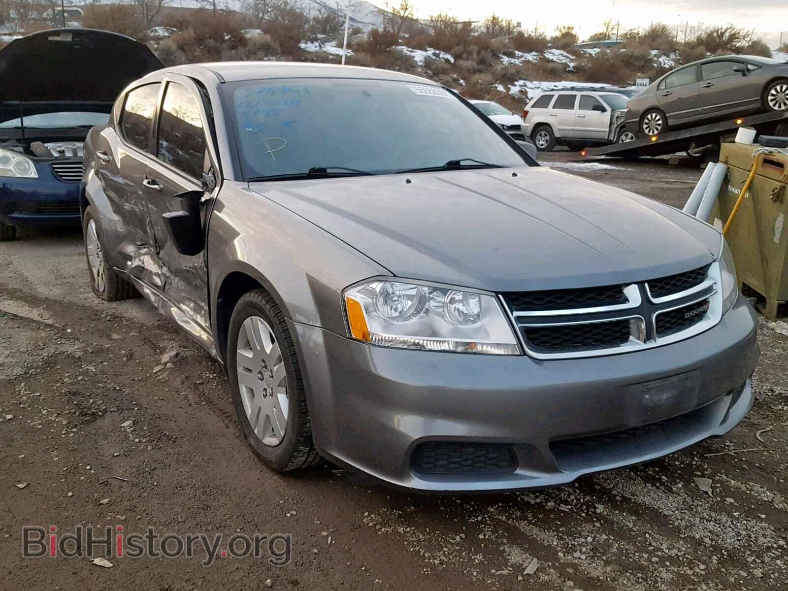 Photo 1C3CDZAB6DN637266 - DODGE AVENGER 2013
