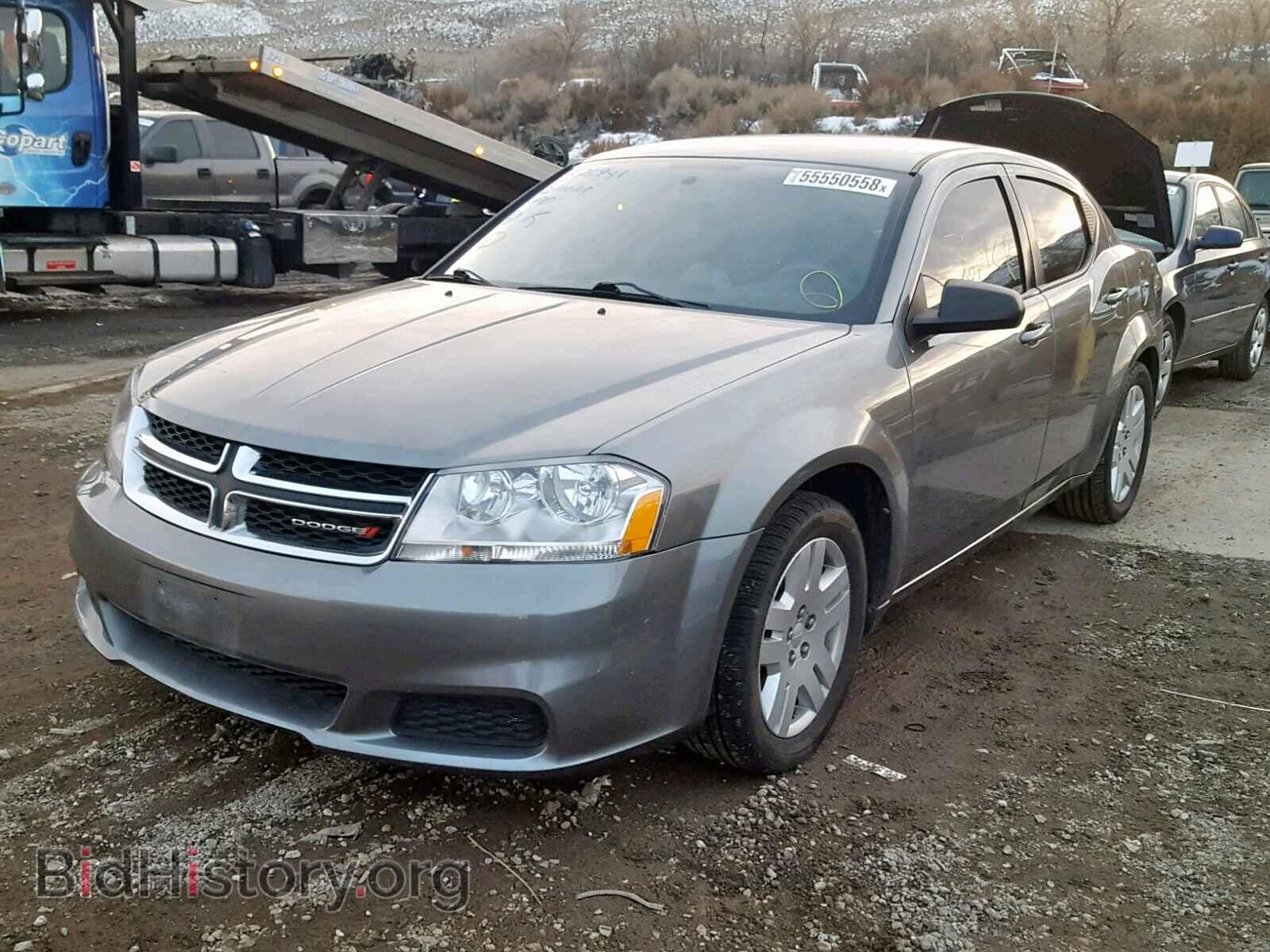 2013 DODGE AVENGER - VIN: 1C3CDZAB6DN637266 - Фото 2