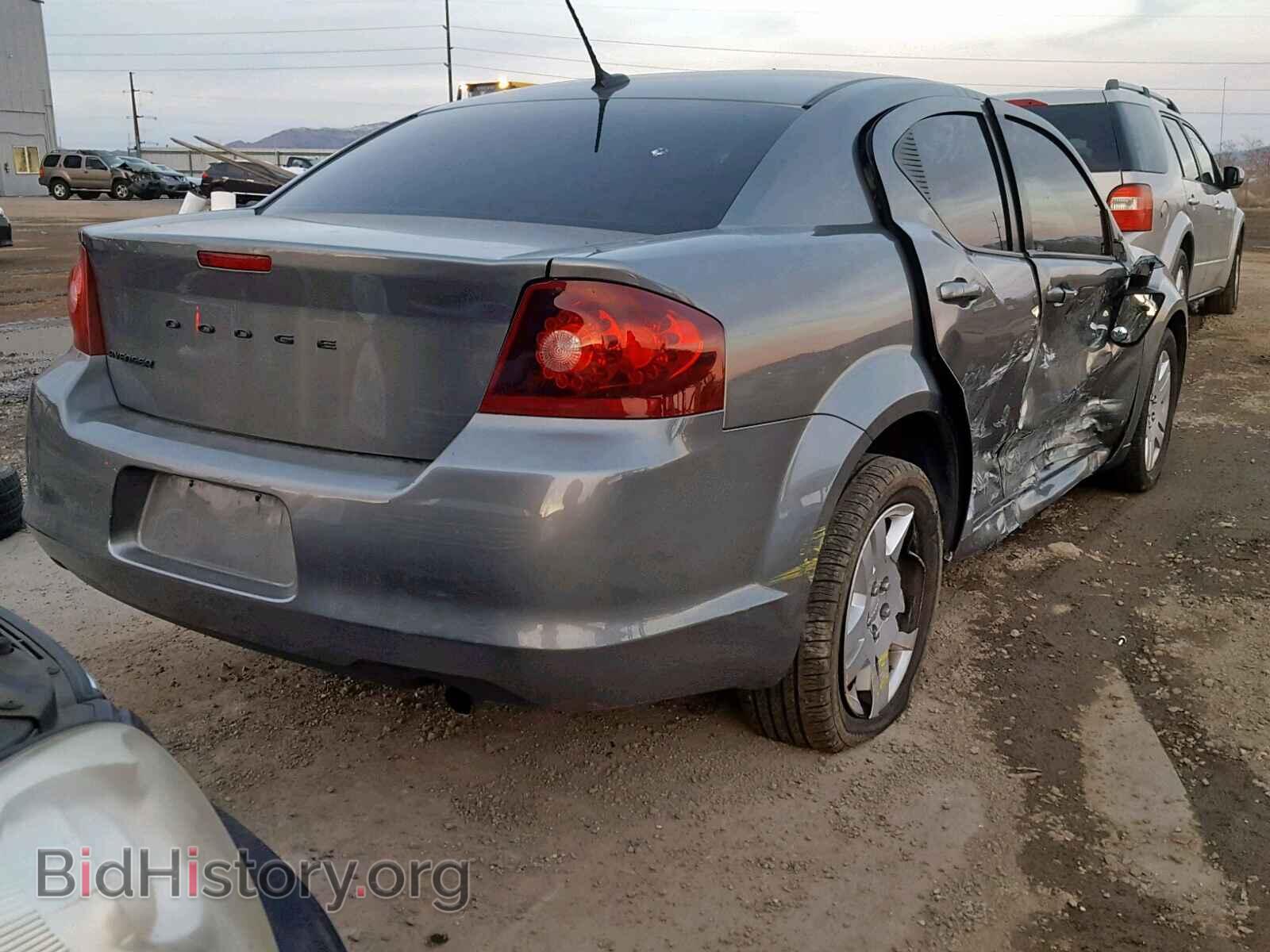 2013 DODGE AVENGER - VIN: 1C3CDZAB6DN637266 - Фото 4
