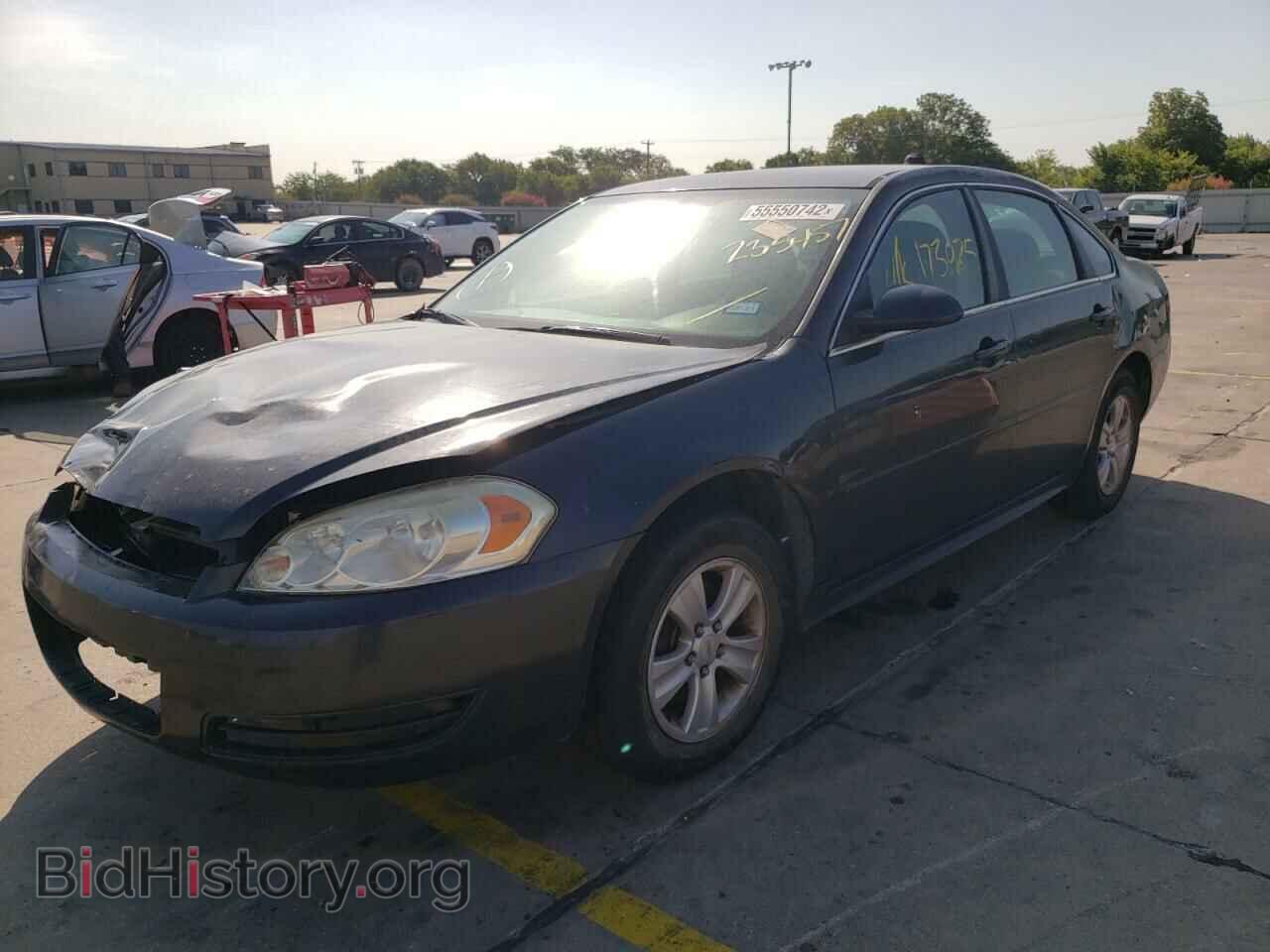 2013 CHEVROLET IMPALA - VIN: 2G1WF5E37D1235457 - Фото 2