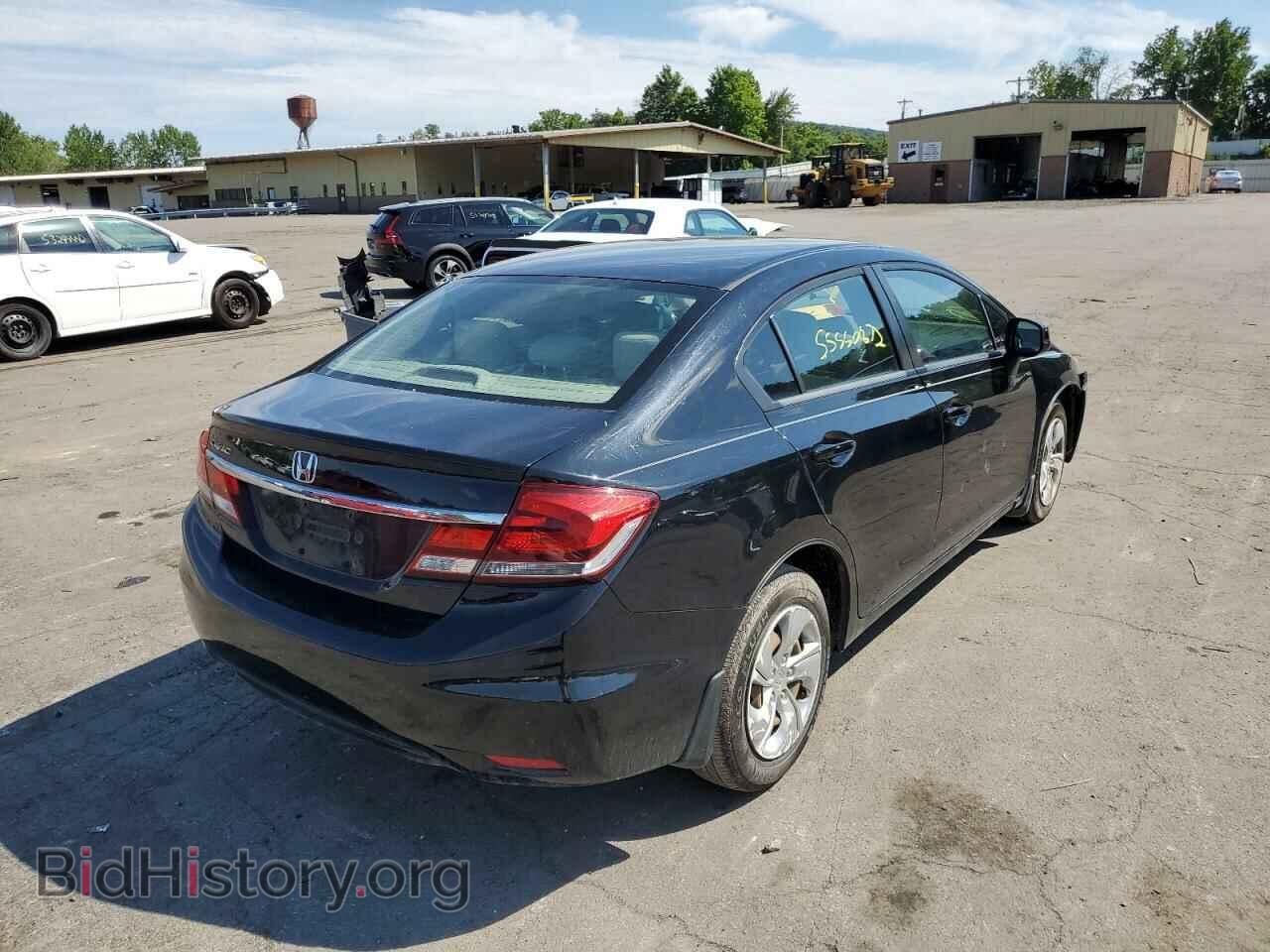 2013 HONDA CIVIC - VIN: 19XFB2F54DE015746 - Фото 4
