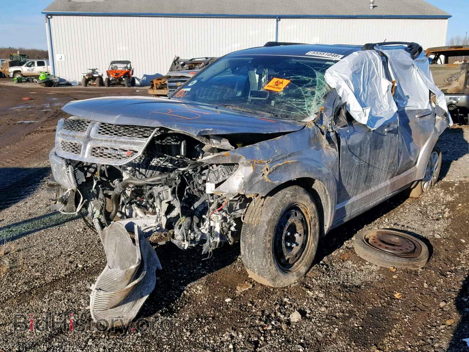2017 DODGE JOURNEY SE - VIN: 3C4PDCAB3HT701506 - Фото 2