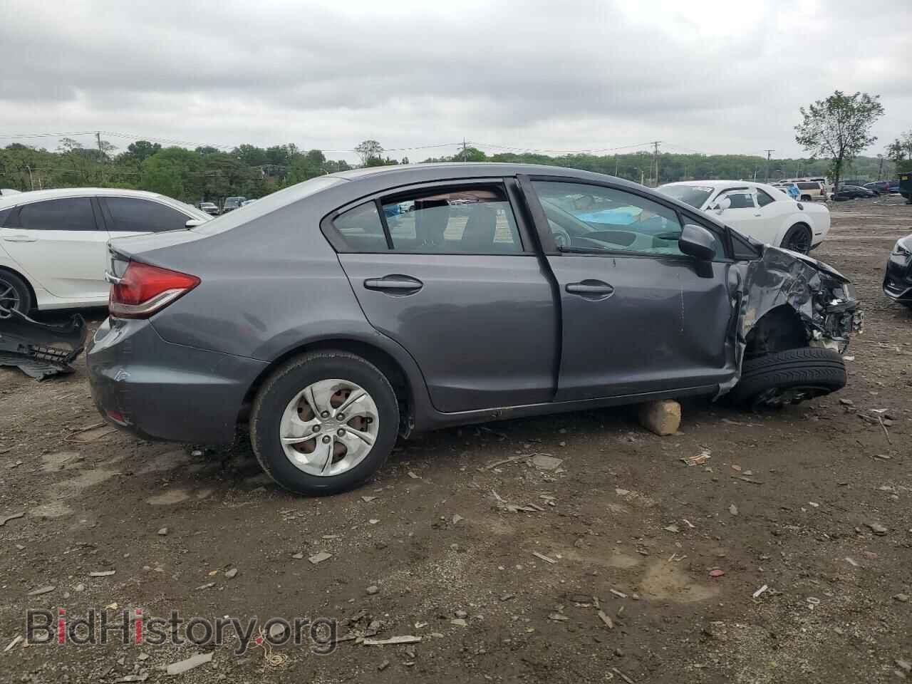 2013 HONDA CIVIC - VIN: 19XFB2F50DE266845 - Фото 3