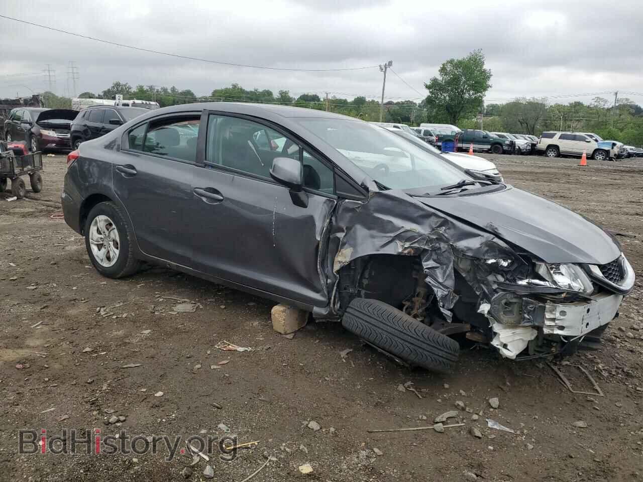 2013 HONDA CIVIC - VIN: 19XFB2F50DE266845 - Фото 4