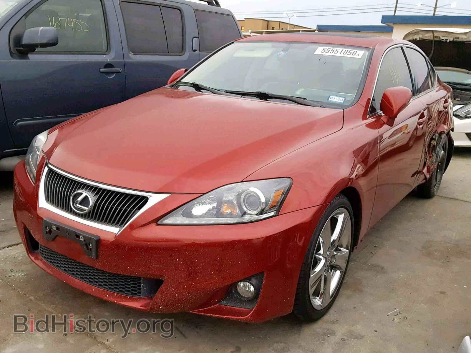 2011 LEXUS IS 250 - VIN: JTHBF5C20B5153452 - Фото 2