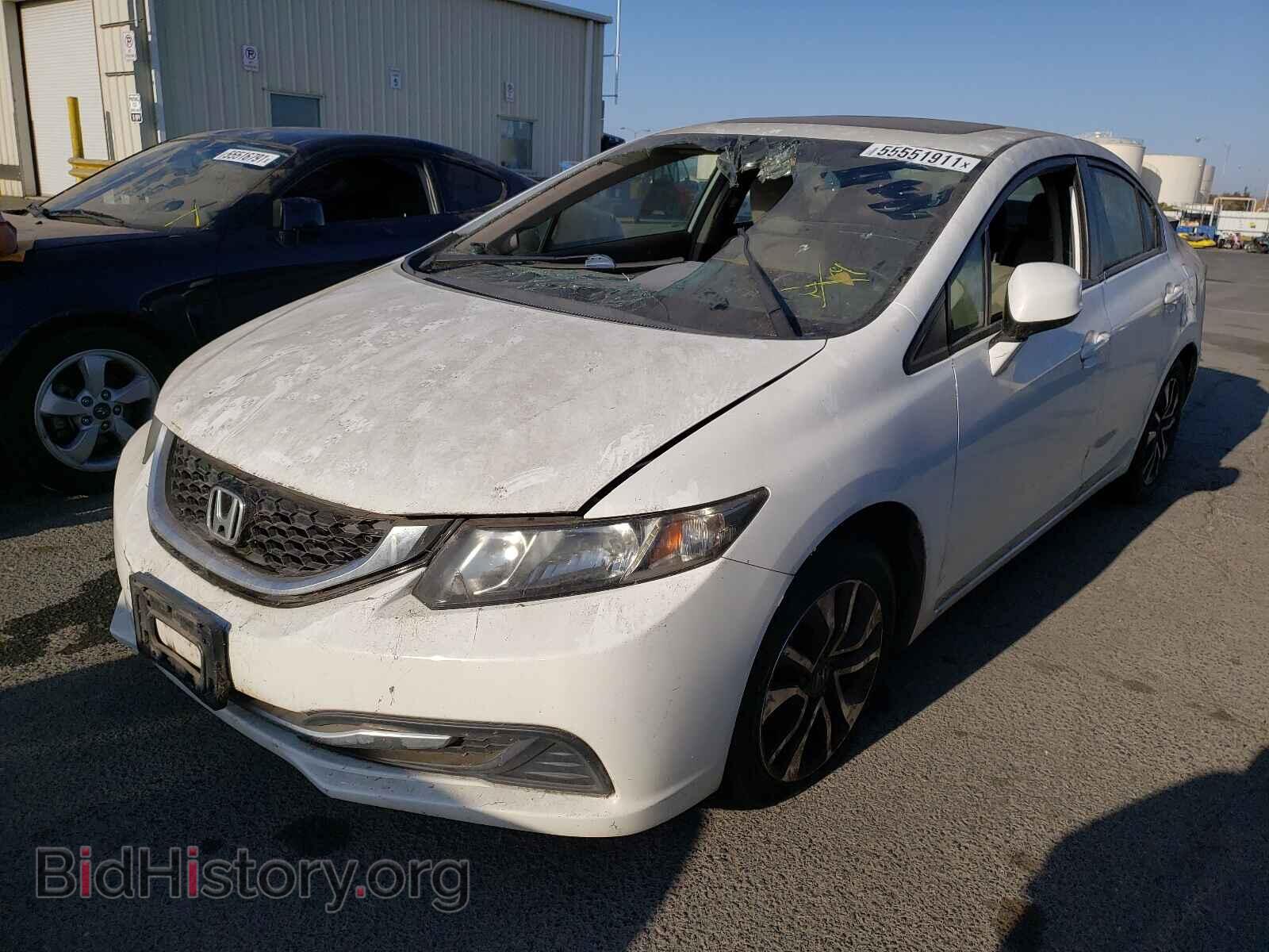 2013 HONDA CIVIC - VIN: 19XFB2F81DE222685 - Фото 2