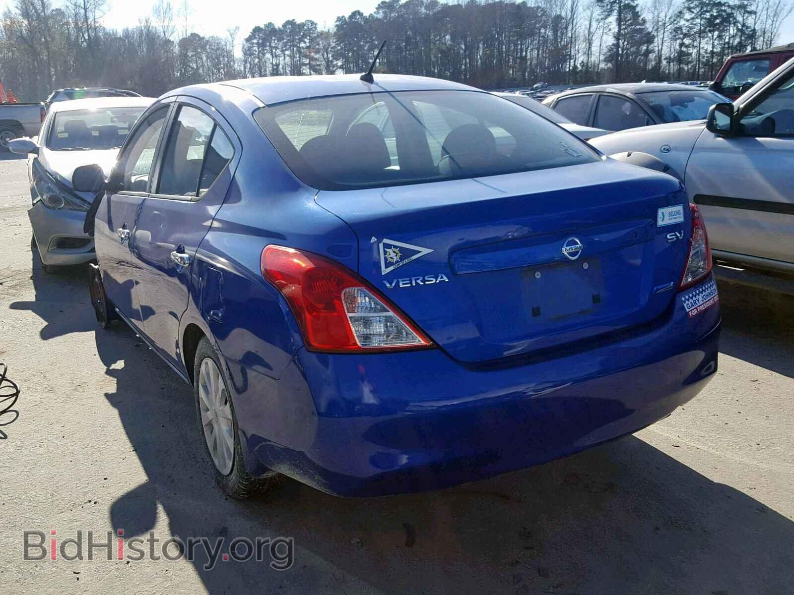 2012 NISSAN VERSA - VIN: 3N1CN7AP2CL903666 - Фото 3