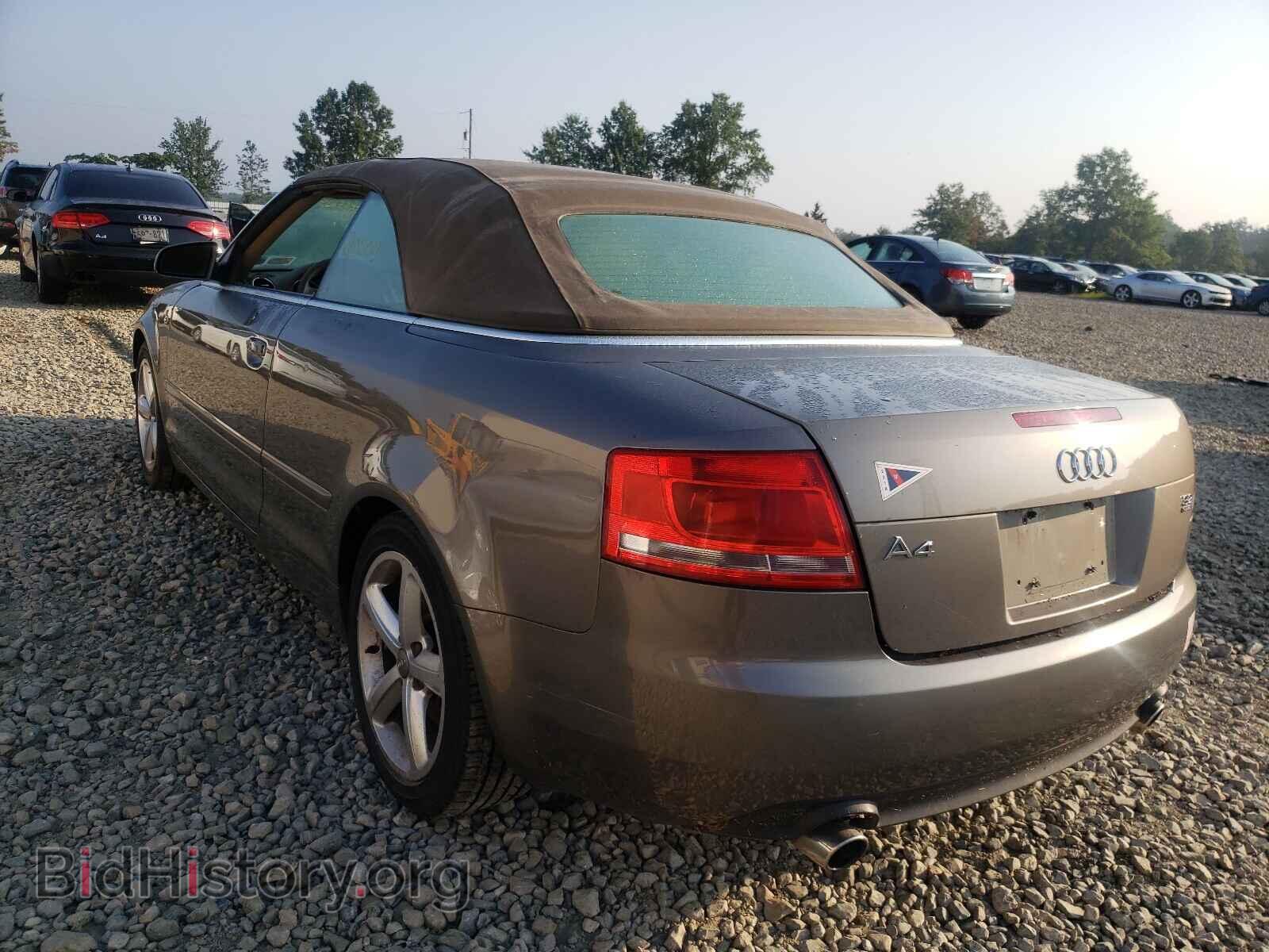 2007 AUDI A4 - VIN: WAUDH48H77K024741 - Фото 3